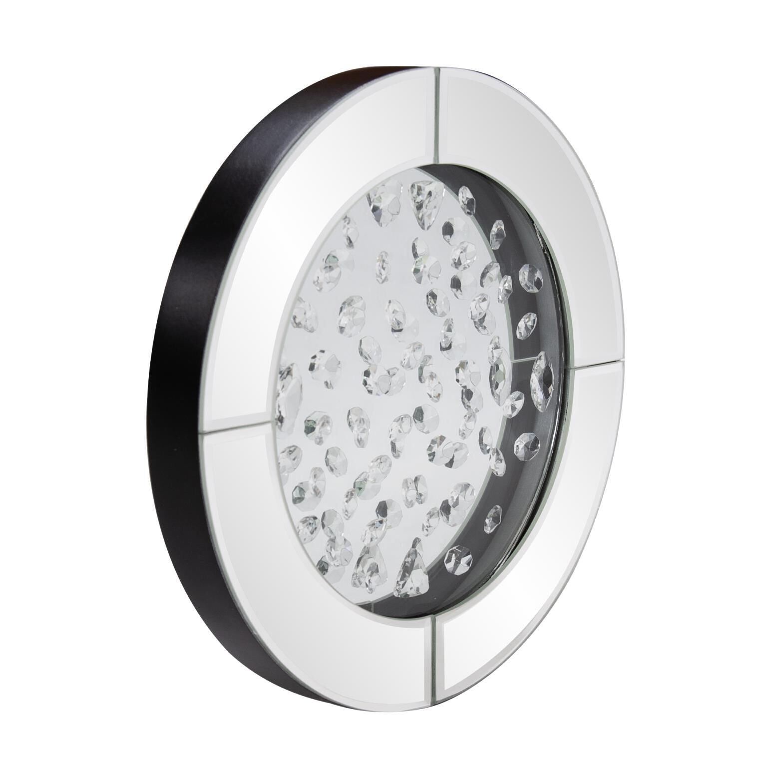 Shown in Chrome finish and Crystal accent