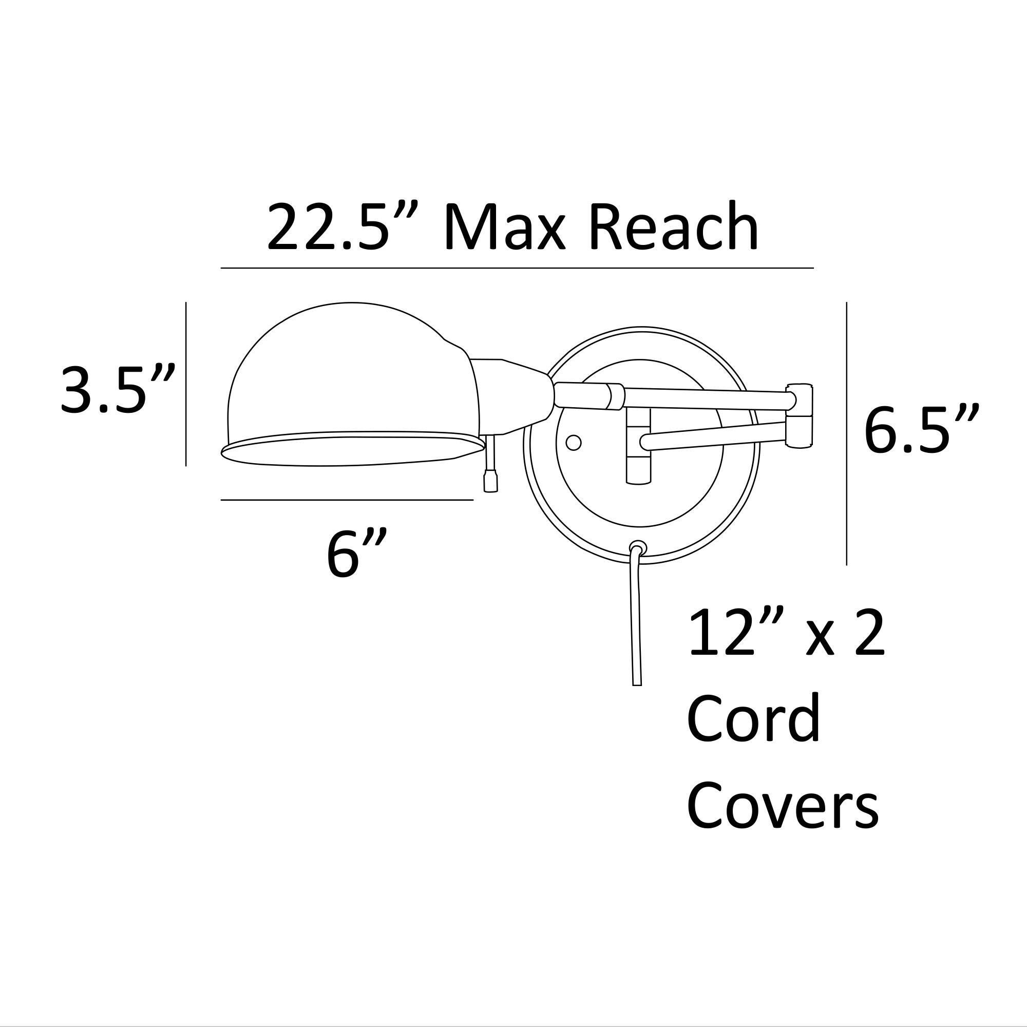 Rizzo 24 Inch Wall Sconce by Lite Source