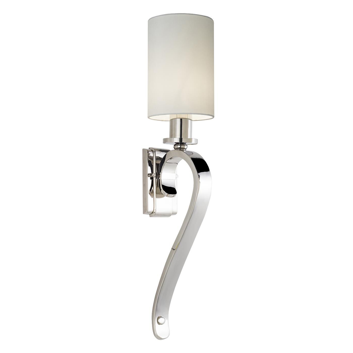 Shown in Silver finish and False crystal and False glass and 7.5 X 7.5 X 11 shade