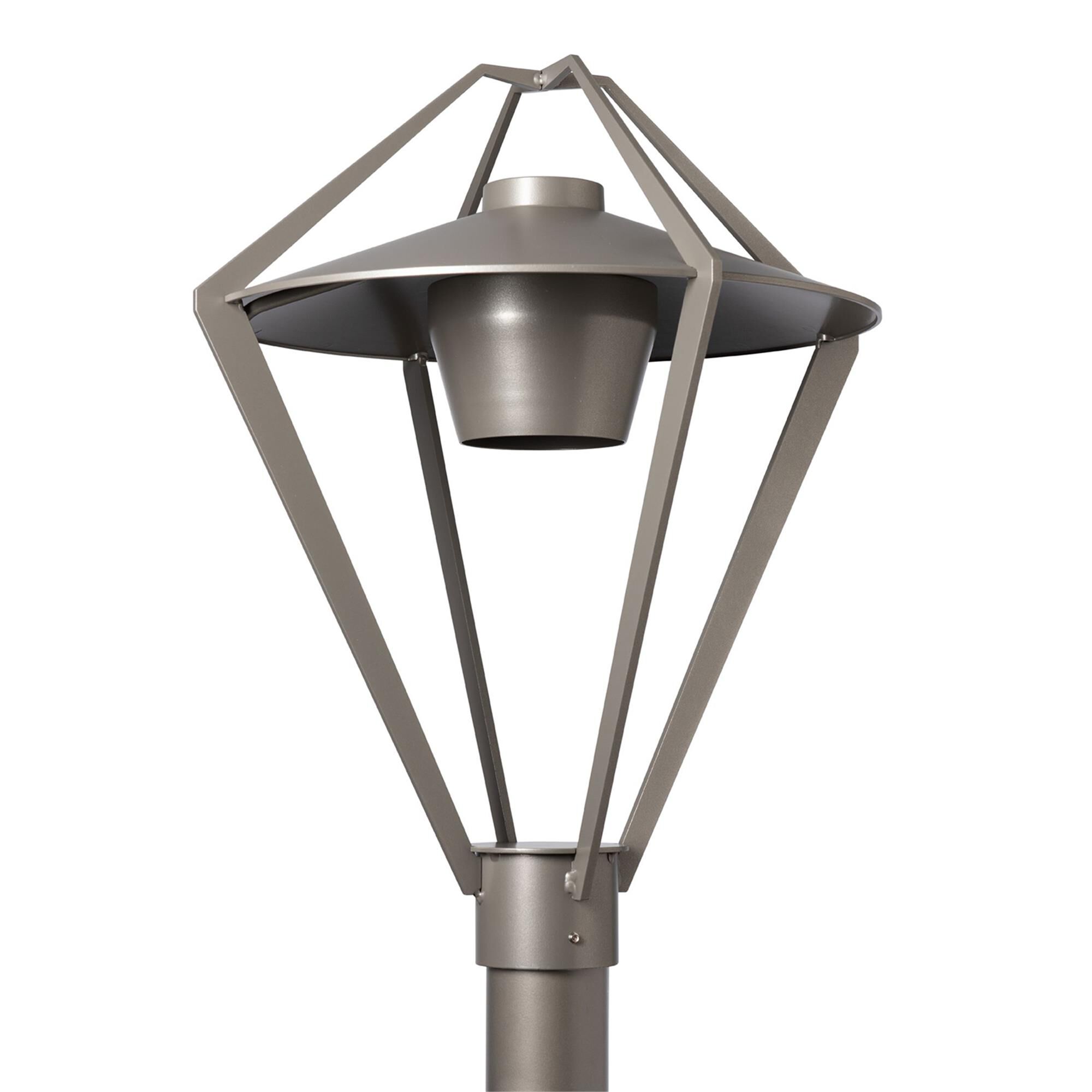 Shown in Coastal Burnished Steel finish and Coastal Burnished Steel shade