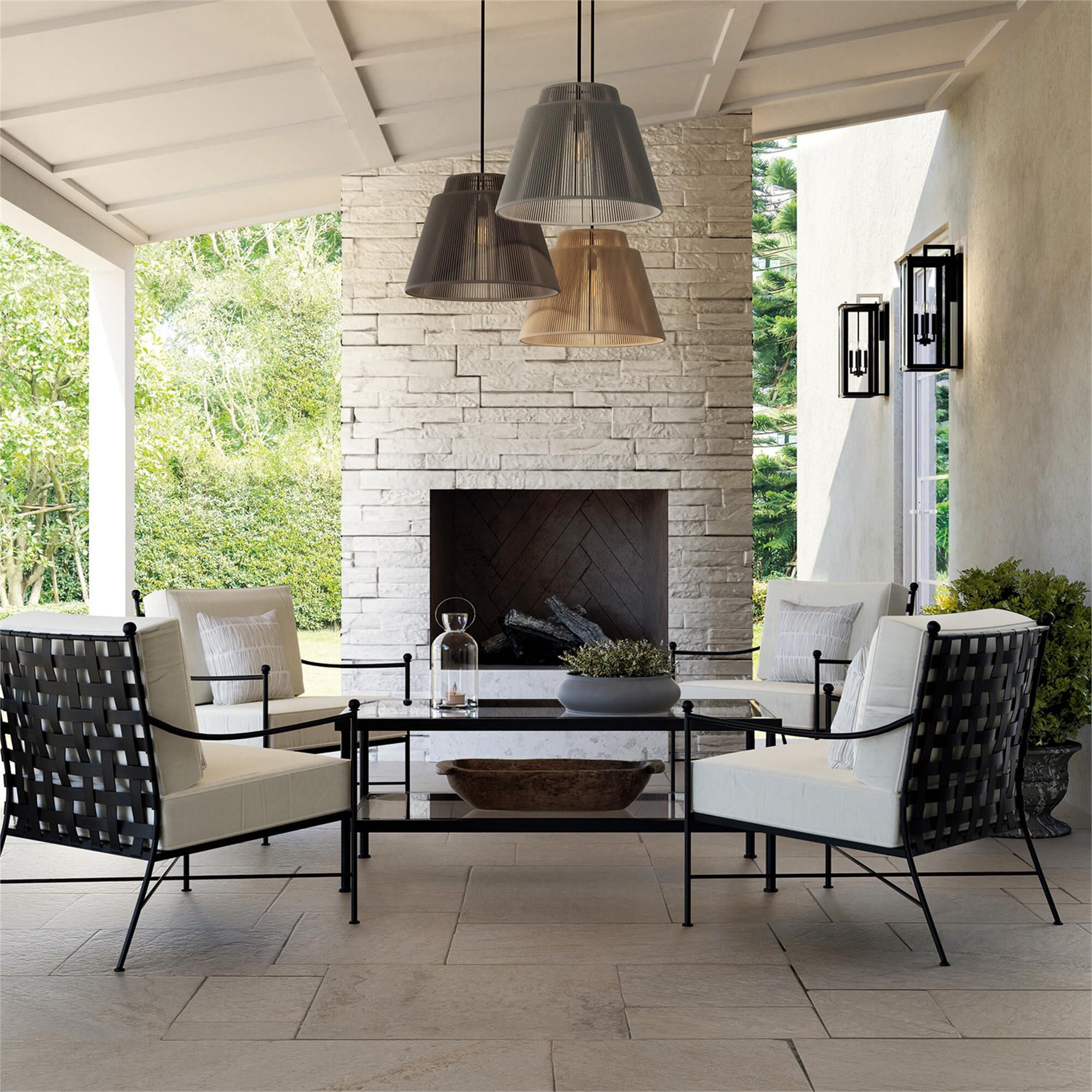 Shown in Sienna and Black finish