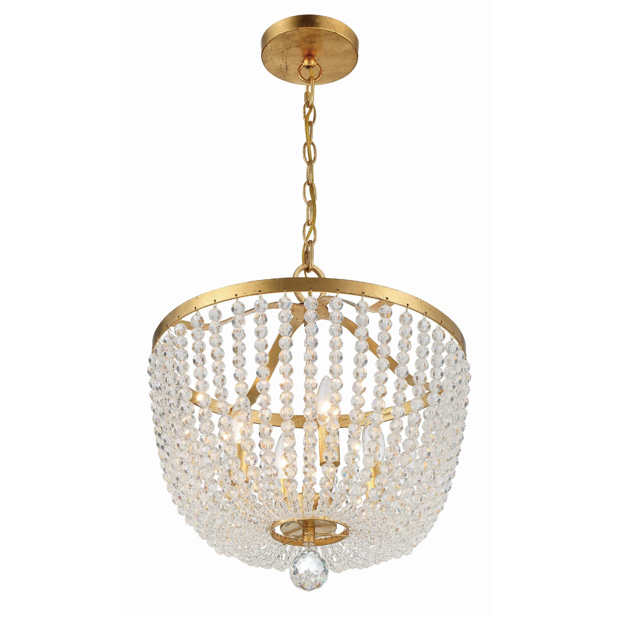 Rylee 17 Inch Mini Chandelier by Crystorama