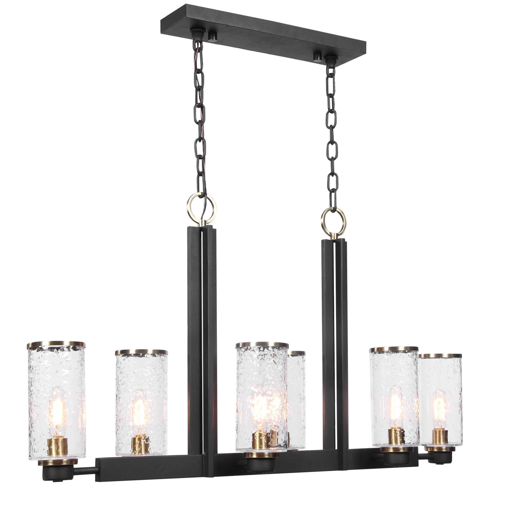 Shown in Black & Antique Brass finish