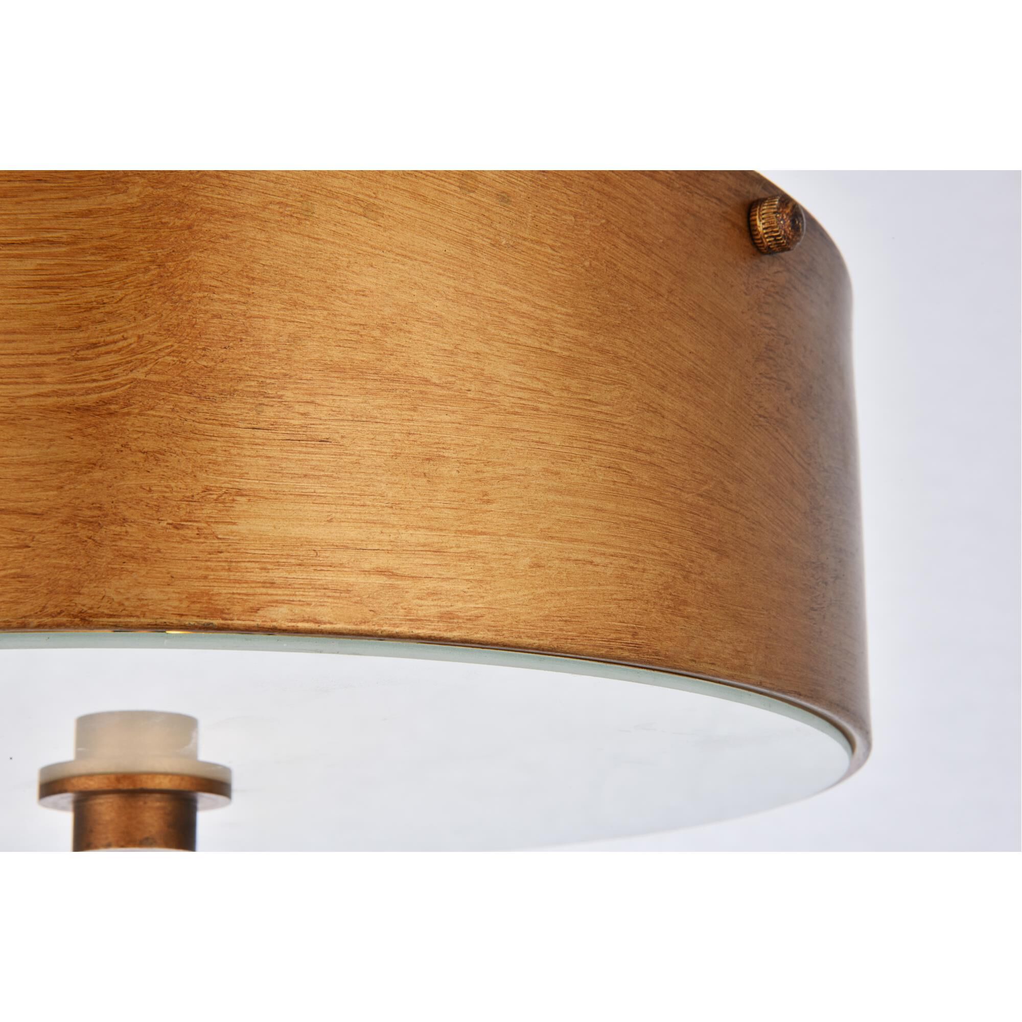 Hazen 12 Inch 2 Light Flush Mount by Elegant Lighting