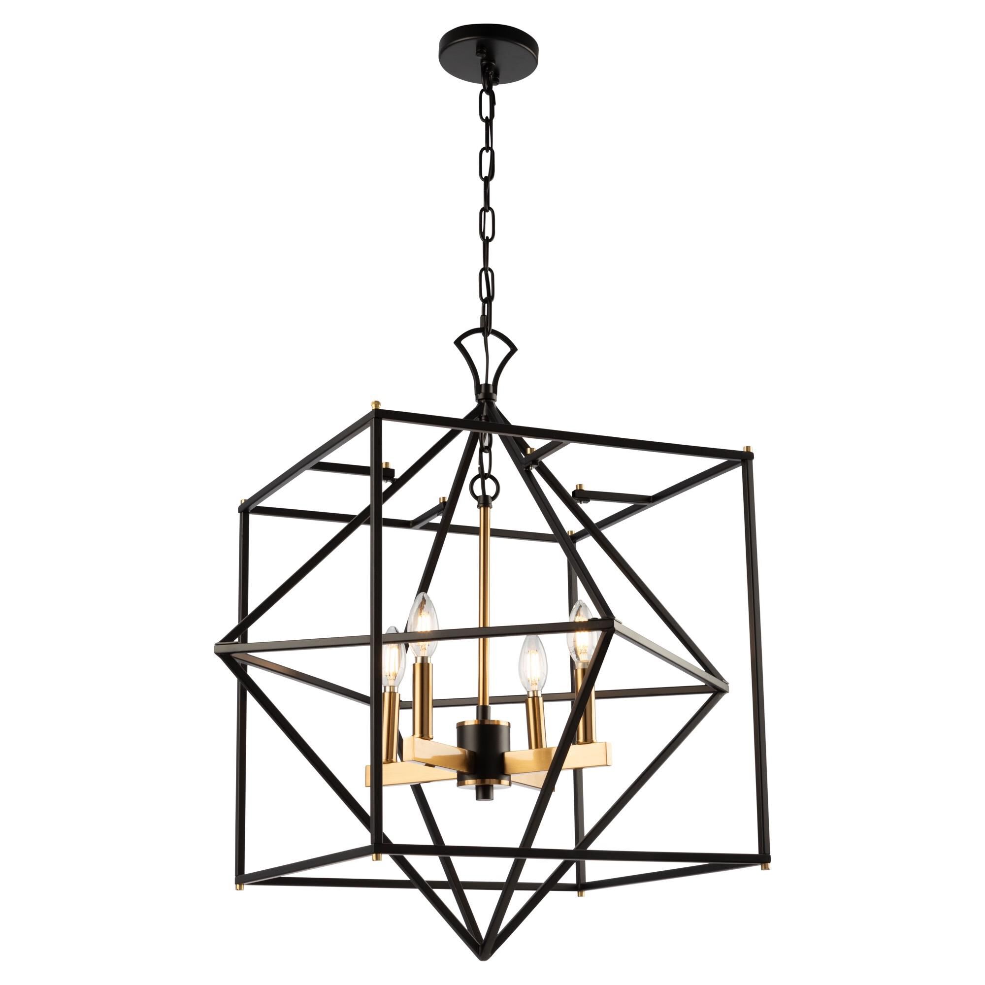 Roxton 25 Inch Cage Pendant by Artcraft