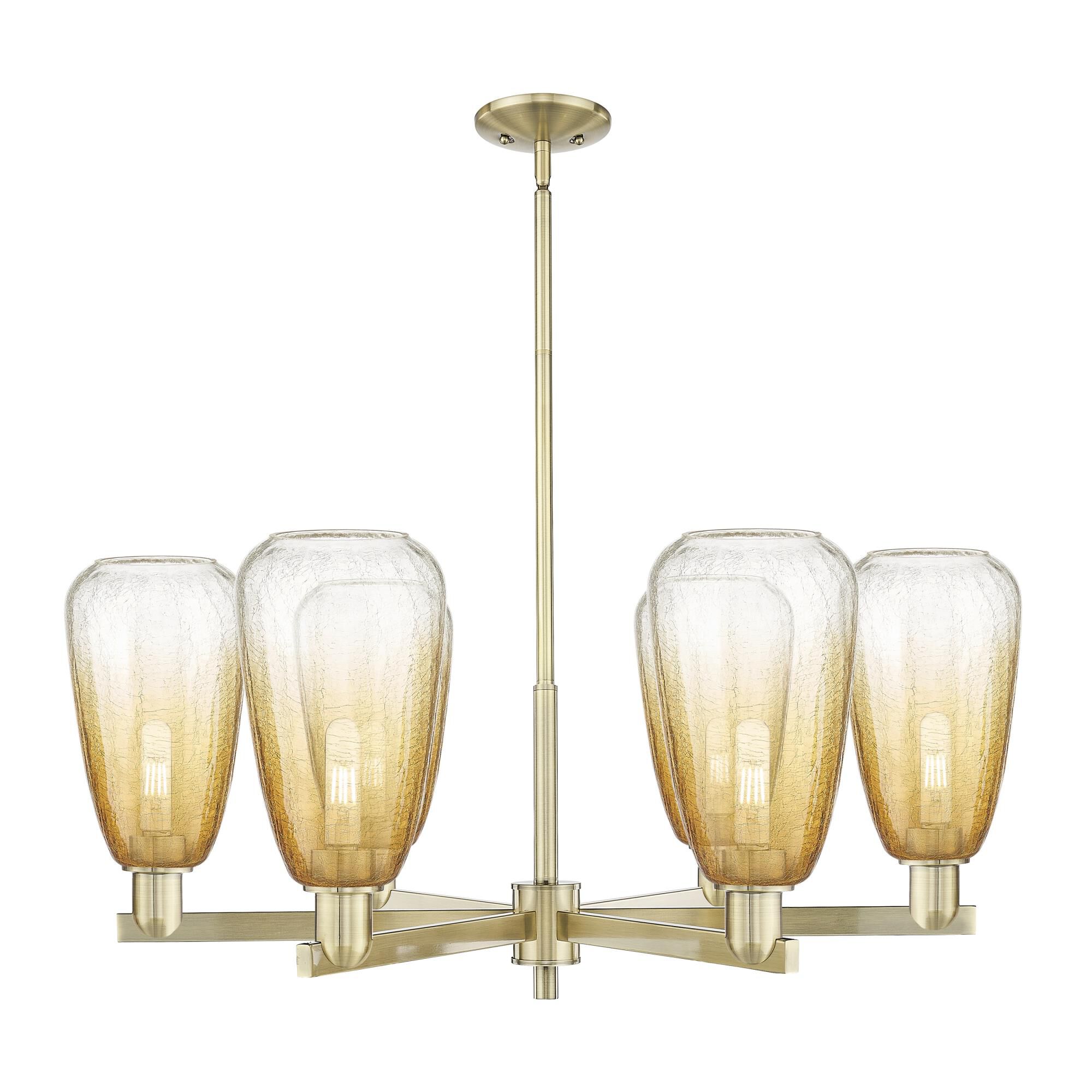 Bruno Marashlian Brookhaven Almond 24 Inch Chandelier by Innovations Lighting