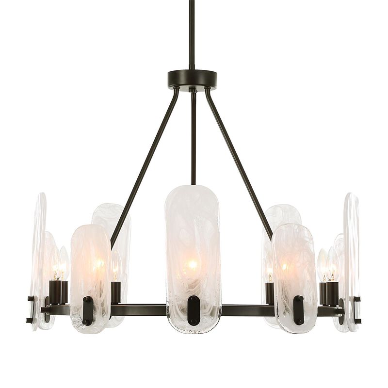 Revelation Design Ellipse 28 Inch Chandelier By Uttermost