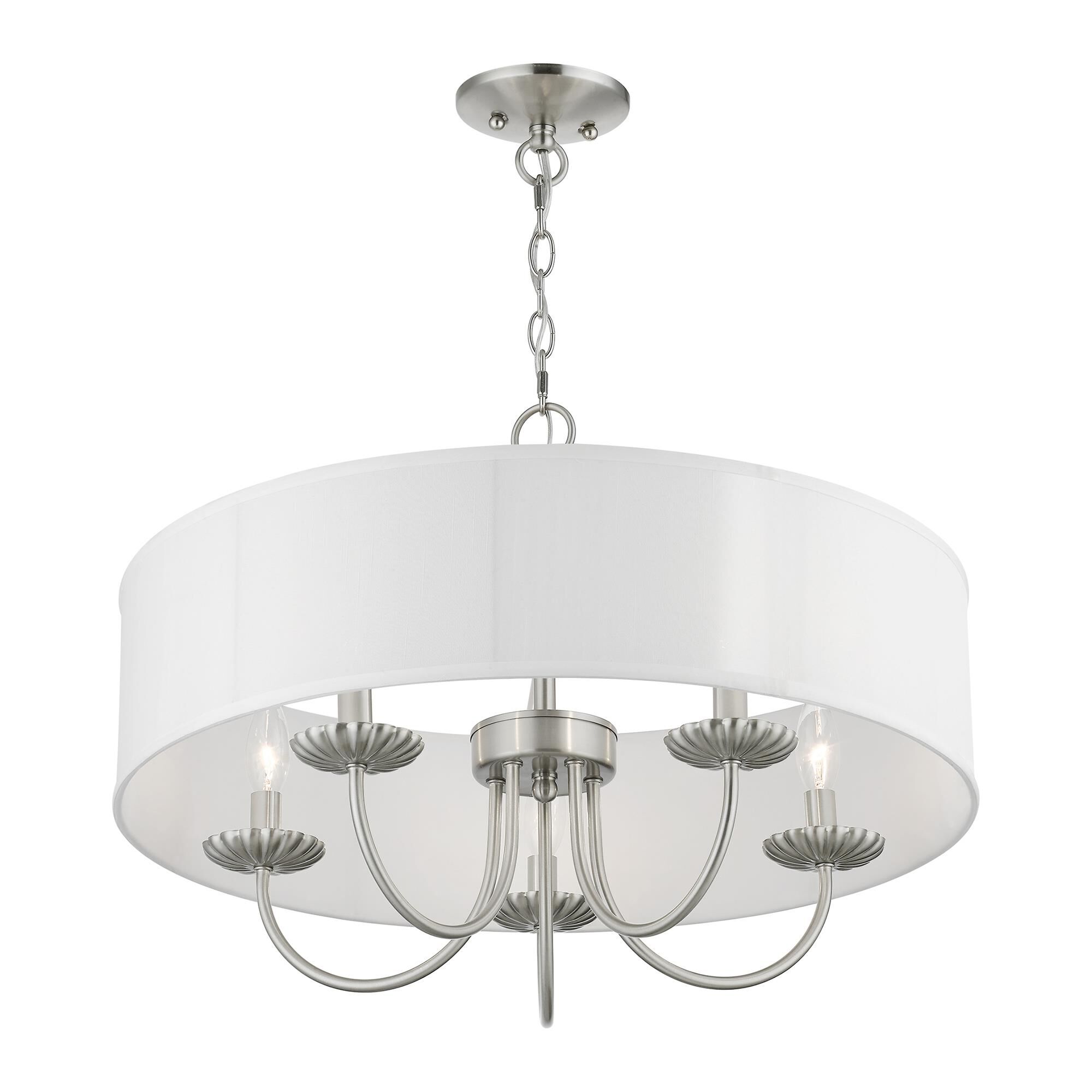 Brookdale 5 Light Chandelier by Livex Lighting