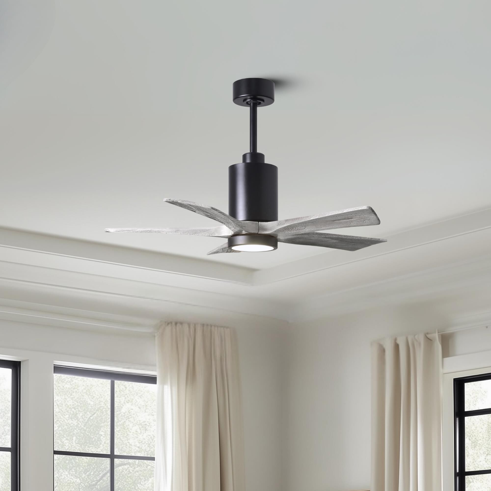 Patricia 42 Inch Ceiling Fan with Light Kit by Matthews Fan Company