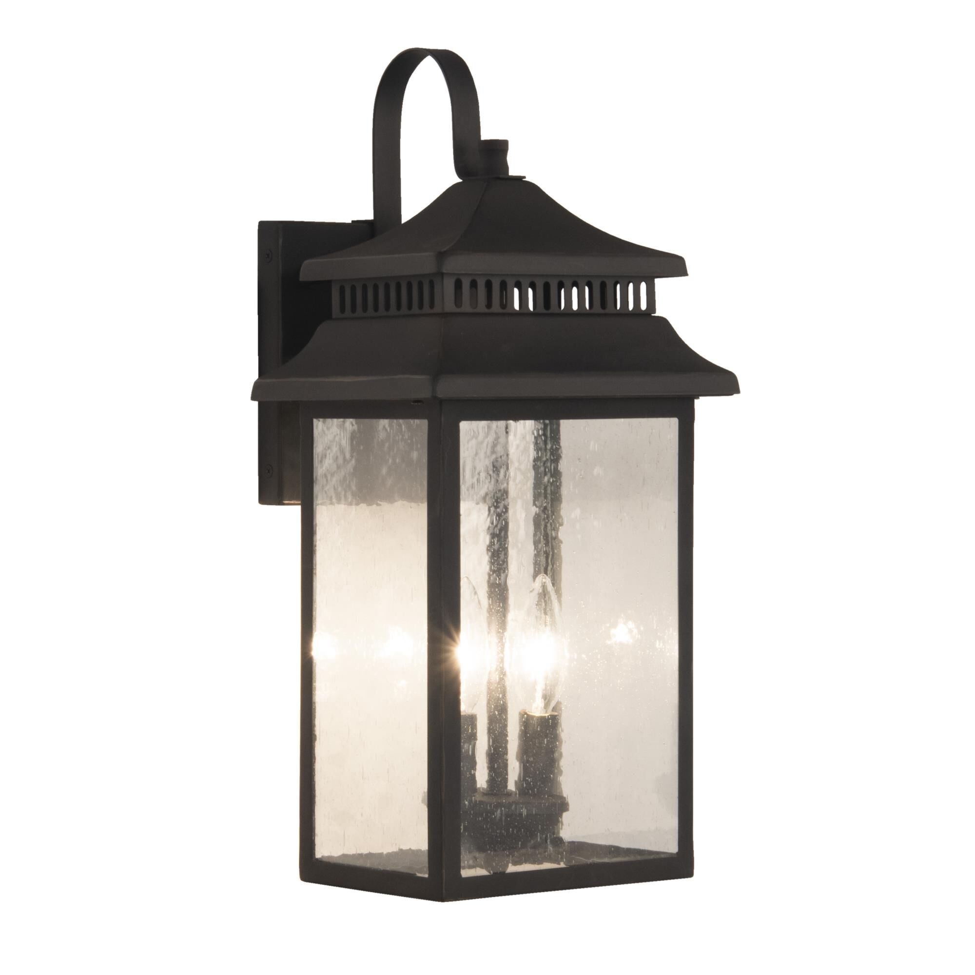 Crossbend 18 Inch Tall 2 Light Outdoor Wall Light by Craftmade