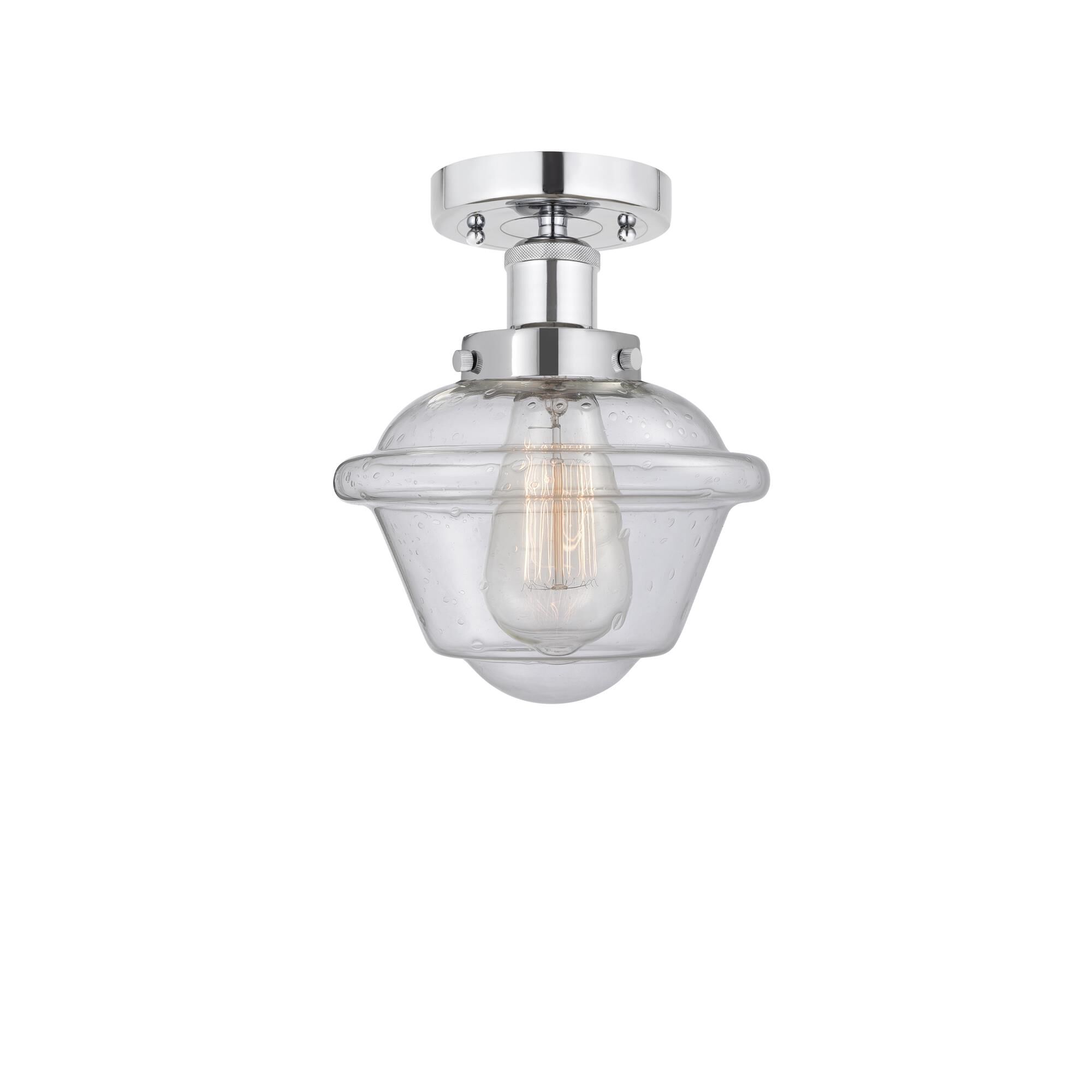 Bruno Marashlian Oxford 6 Inch 1 Light Semi Flush Mount by Innovations Lighting