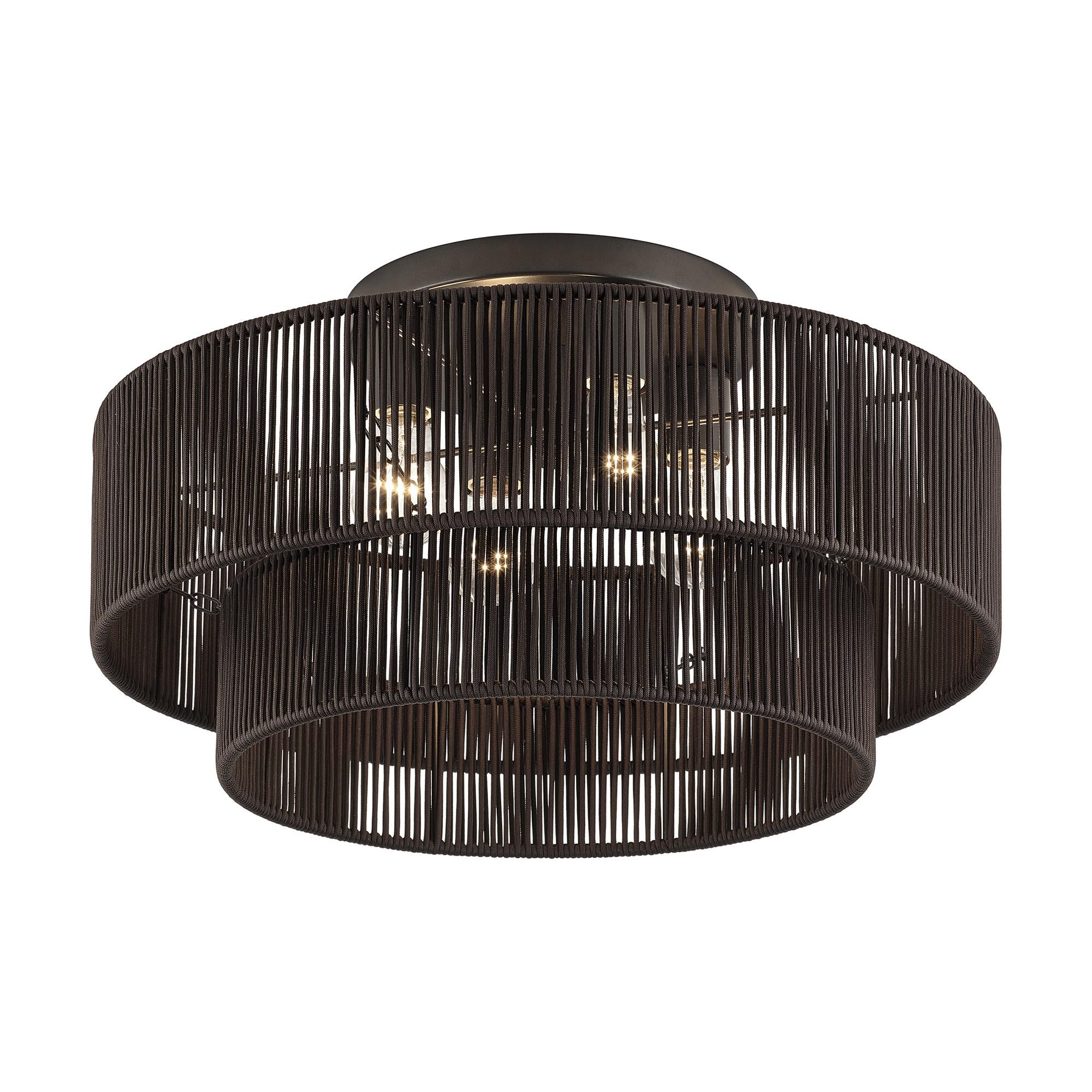 Acordia 21 Inch Semi Flush Mount by Livex Lighting