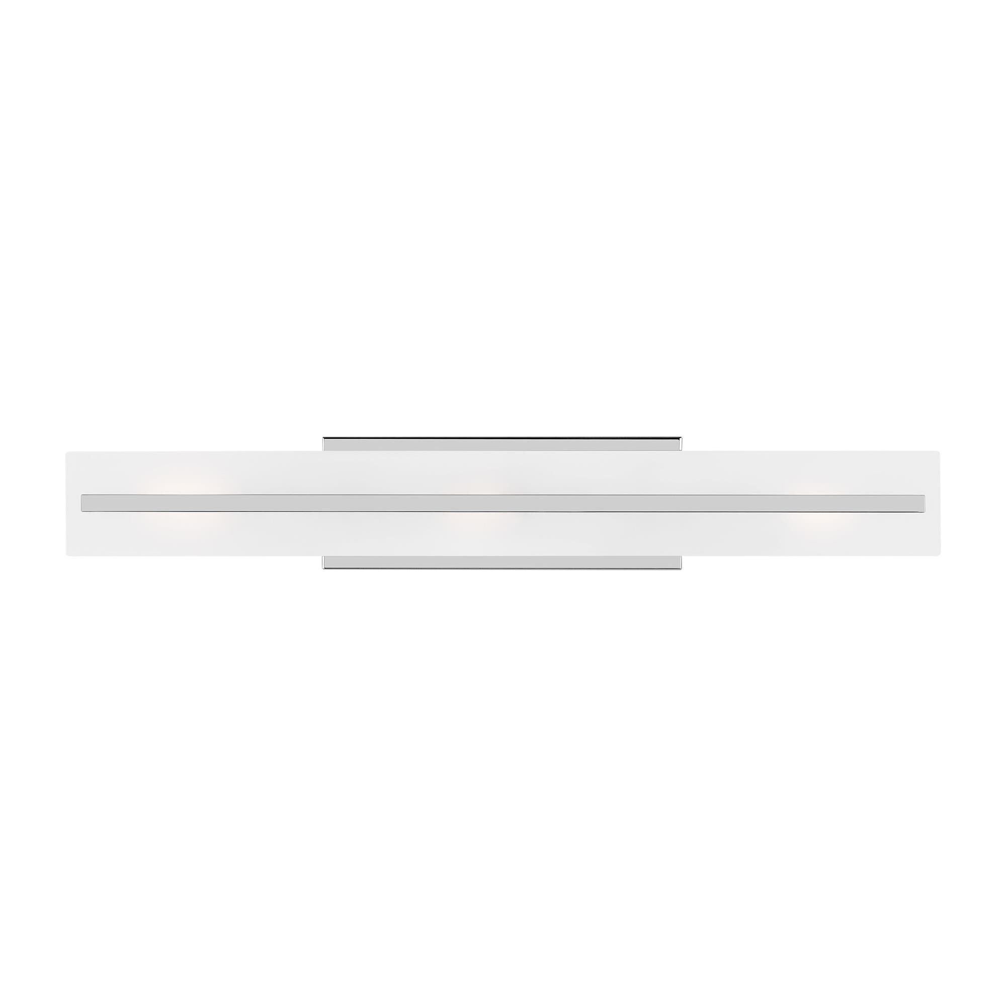 Shown in Chrome finish and Satin Etched glass and Satin Etched Glass shade