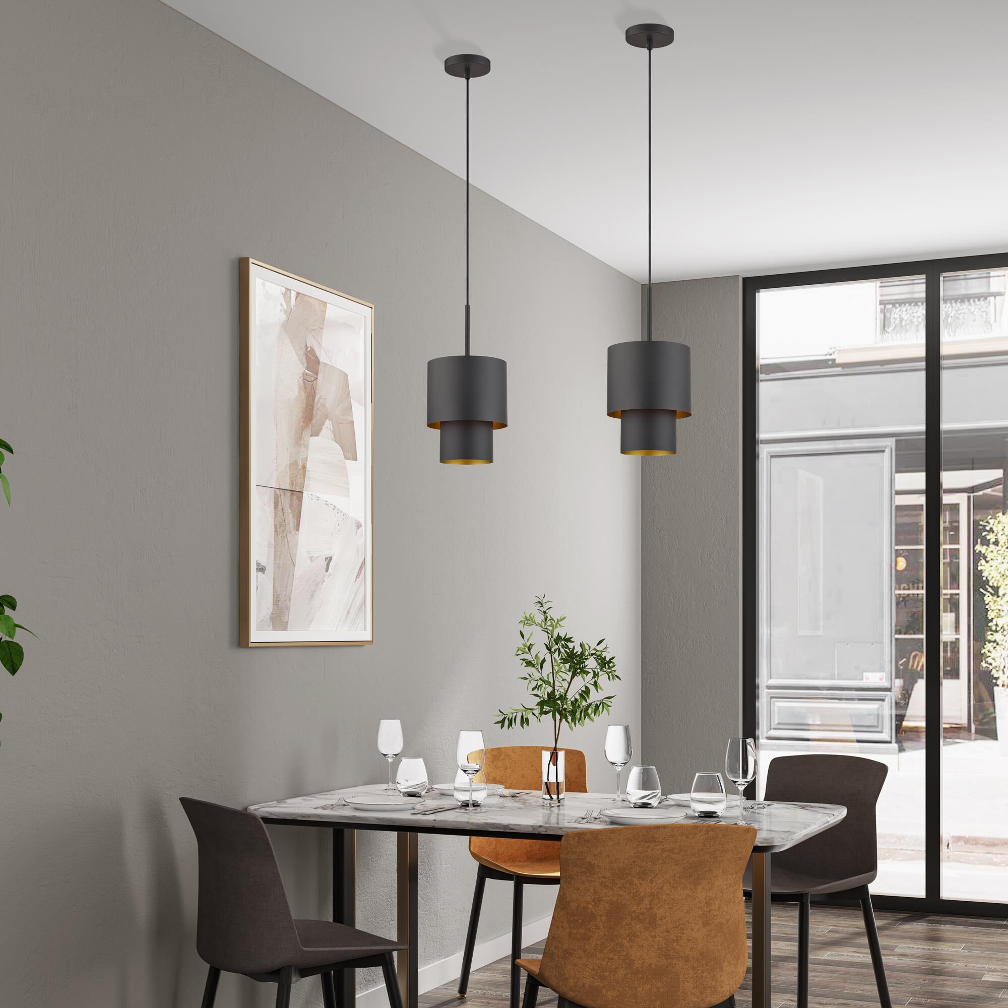 Zolana 9 Inch Mini Pendant by Livex Lighting