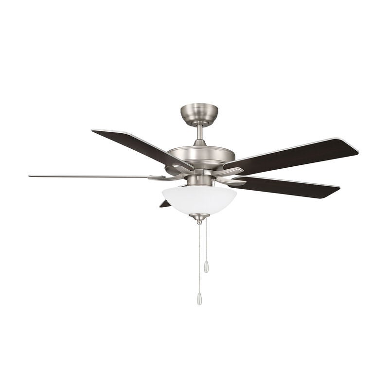 52 Inch Ceiling Fan with Light Kit by Meridian Lighting