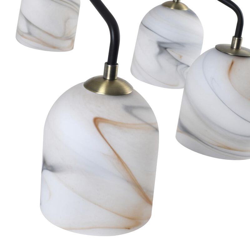 S&C Crema 34 Inch Chandelier by Artcraft