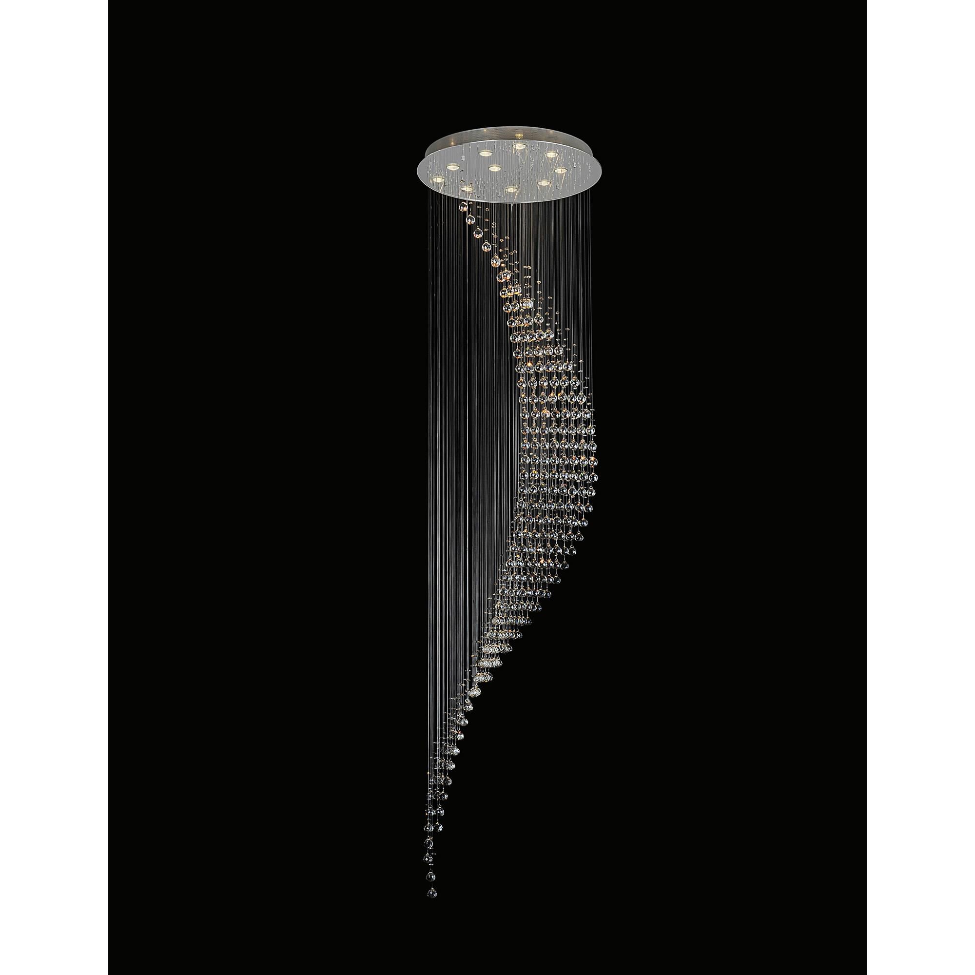 Ribbon 24 Inch 8 Light Flush Mount by CWI Lighting