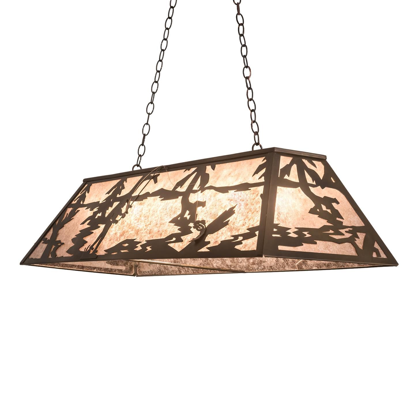 Fly Fishing Creek 48 Inch 9 Light Linear Suspension Light by Meyda Lighting