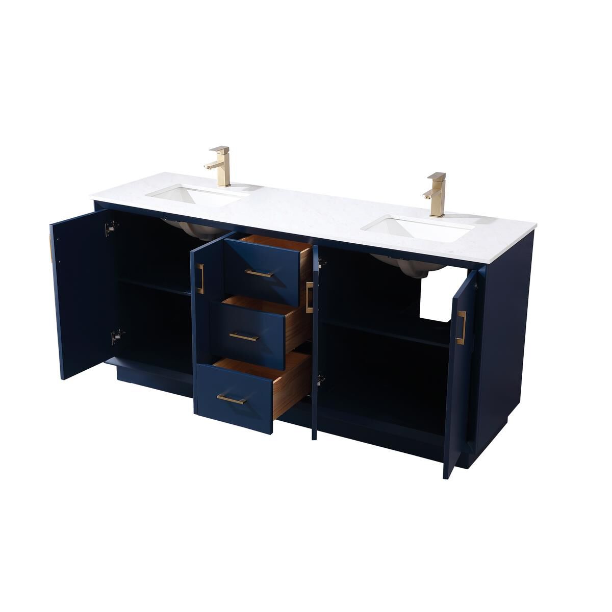 Hayes 72 Inch Bath Vanity by Elegant Decor