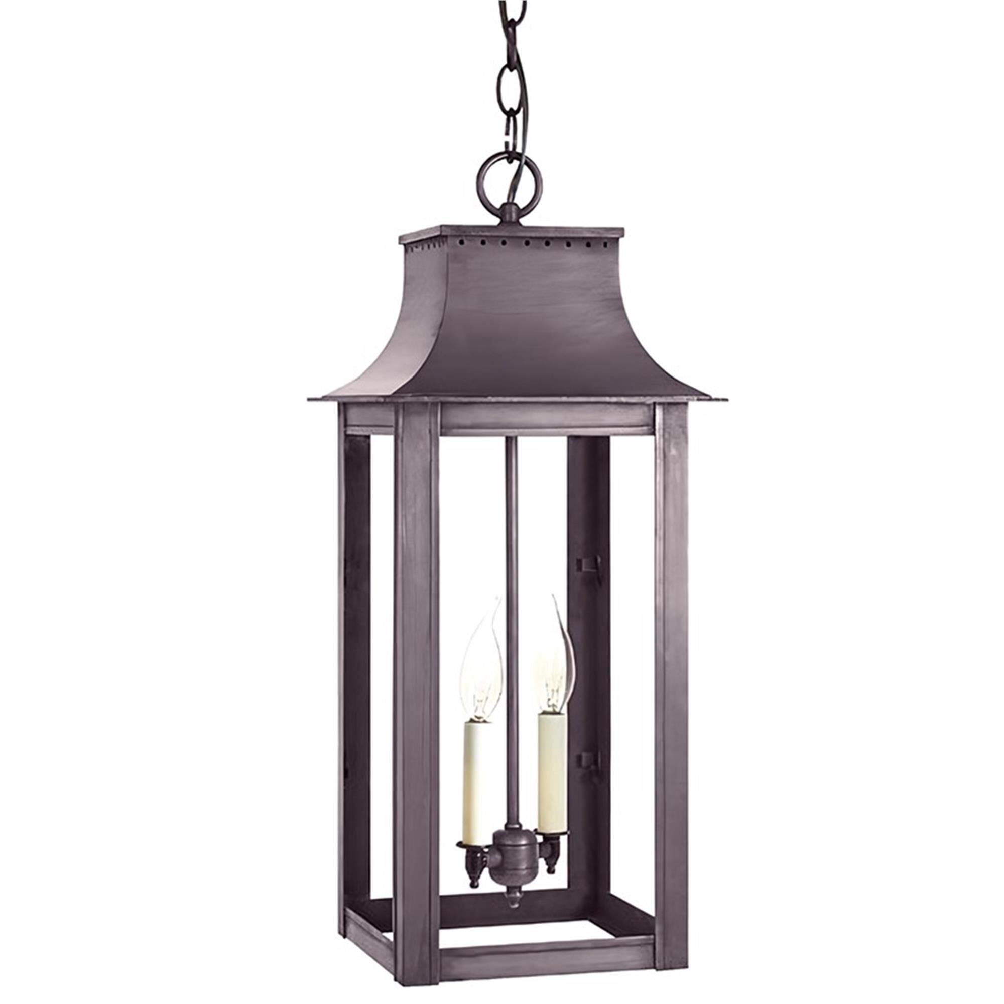 Shown in Dark Brass finish and Clear glass and No Mirror/Reflector No Scroll accent