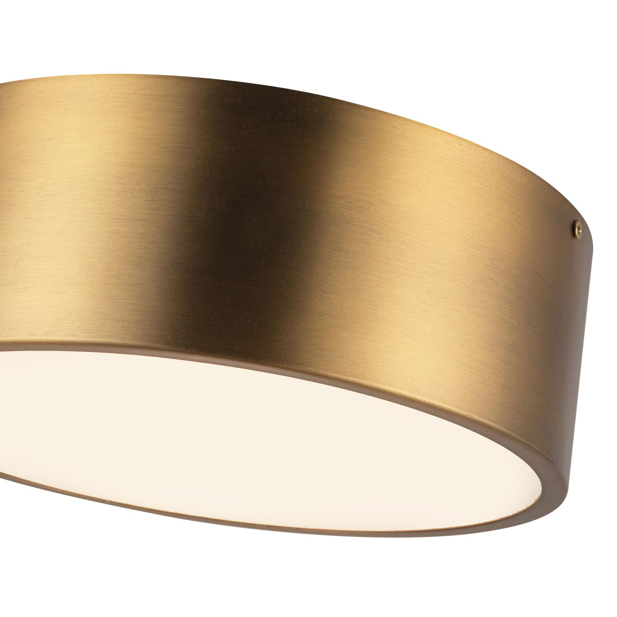Brisbane 12 Inch 2 Light Flush Mount,