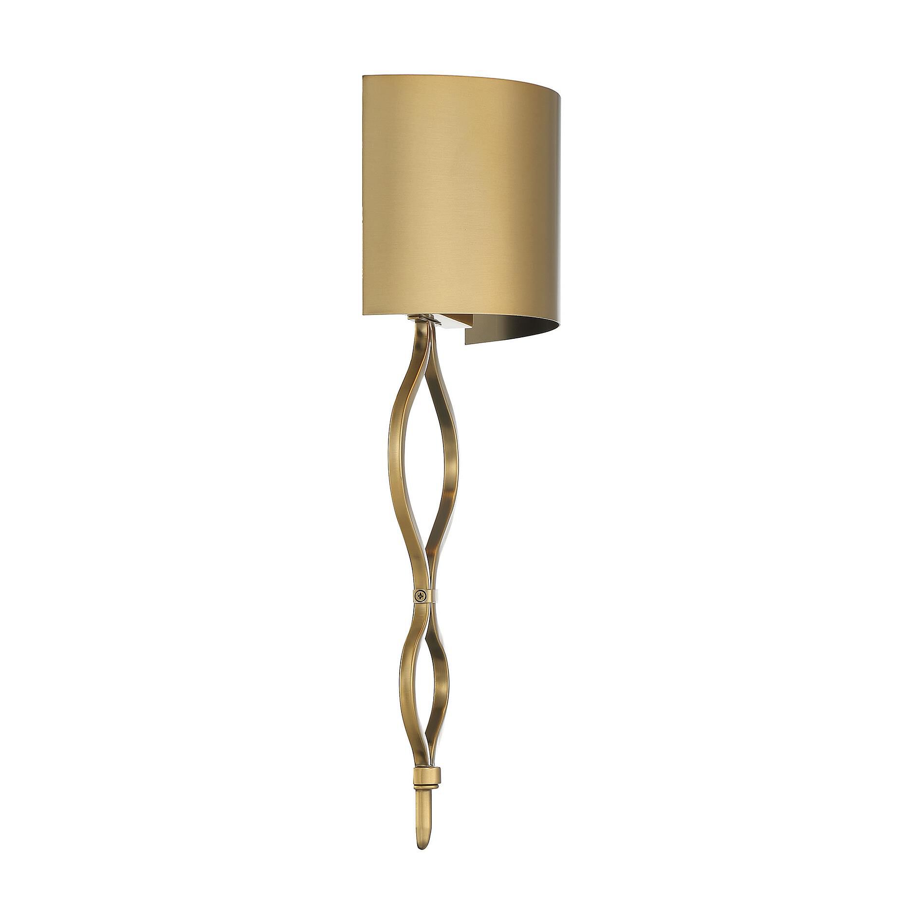 Shown in Warm Brass finish