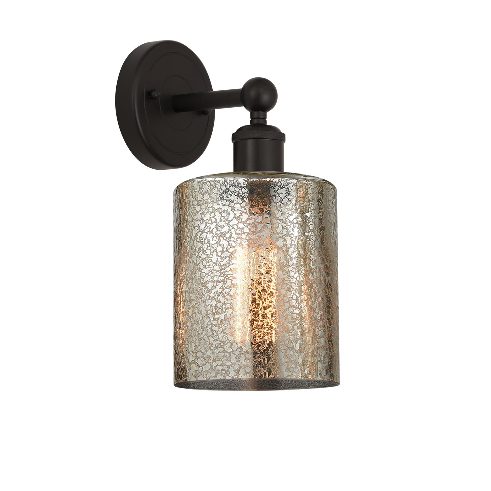 Shown in Oil Rubbed Bronze, Mercury finish and Mercury glass and Mercury Glass shade