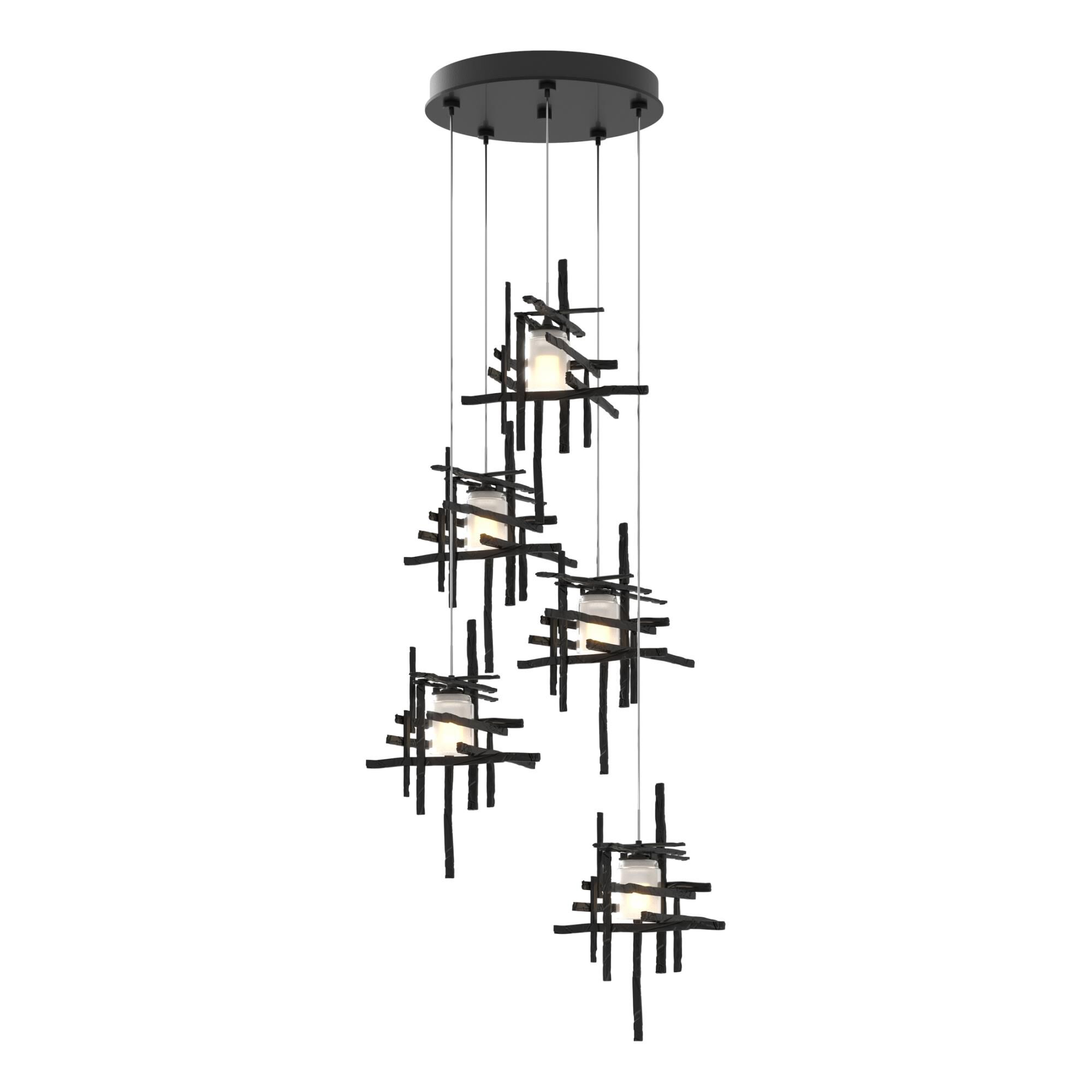 Tura 27 Inch Multi Light Pendant by Hubbardton Forge