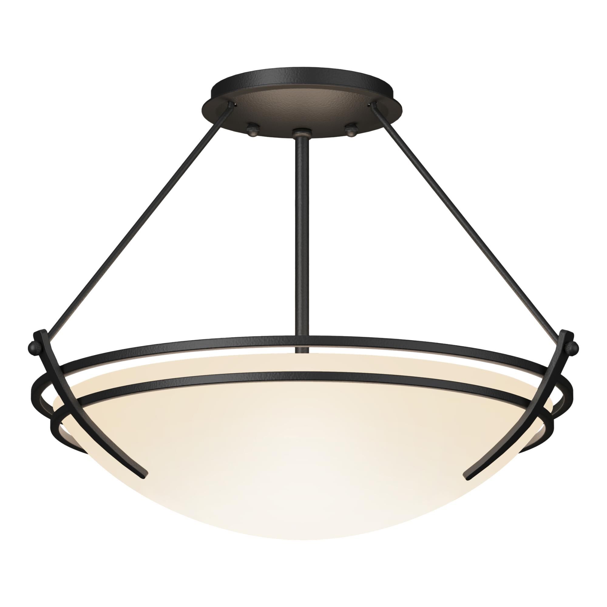 Presidio Tryne 16 Inch 2 Light Semi Flush Mount by Hubbardton Forge