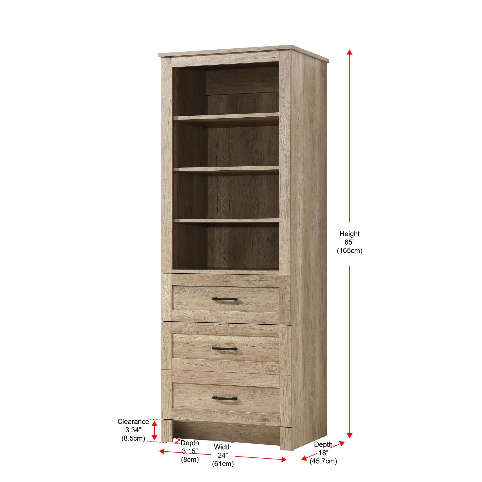 Soma 65 Inch Storage Cabinet by Elegant Decor