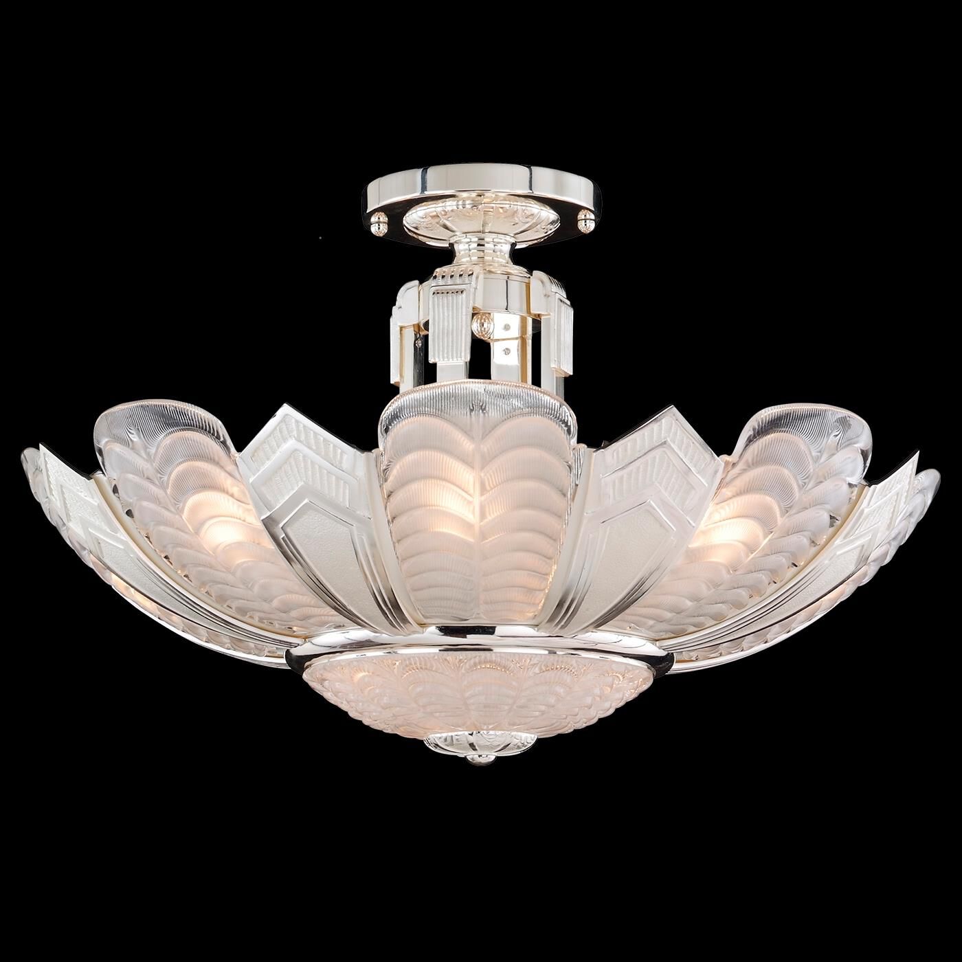 Mariner Luxury 30 Inch Semi Flush Mount by Fine Art Handcrafted Lighting