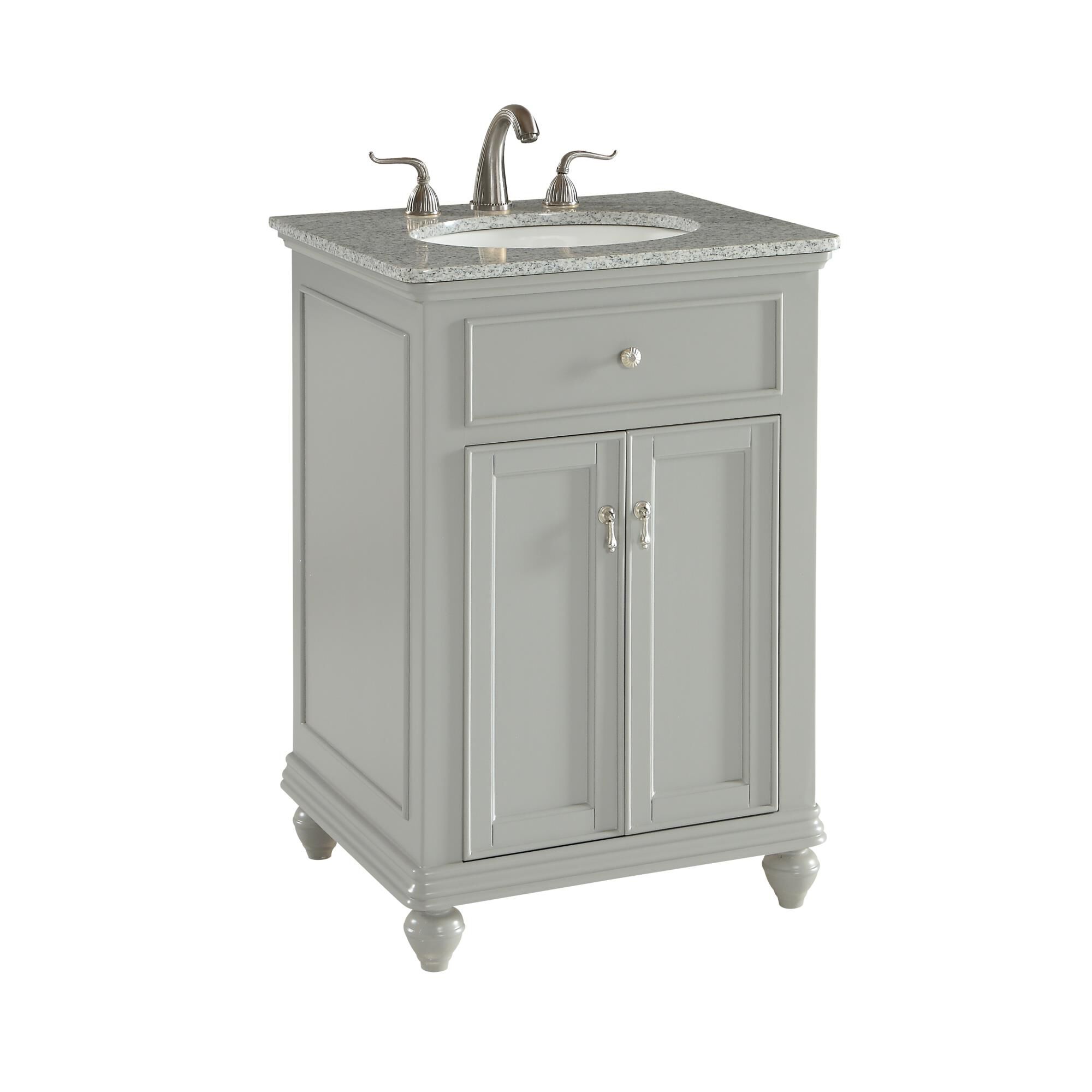 Shown in Light Grey finish