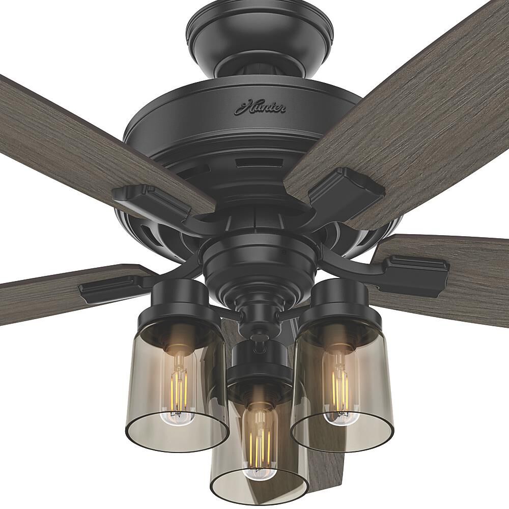Bennett 52 Inch Ceiling Fan with Light Kit by Hunter Fan