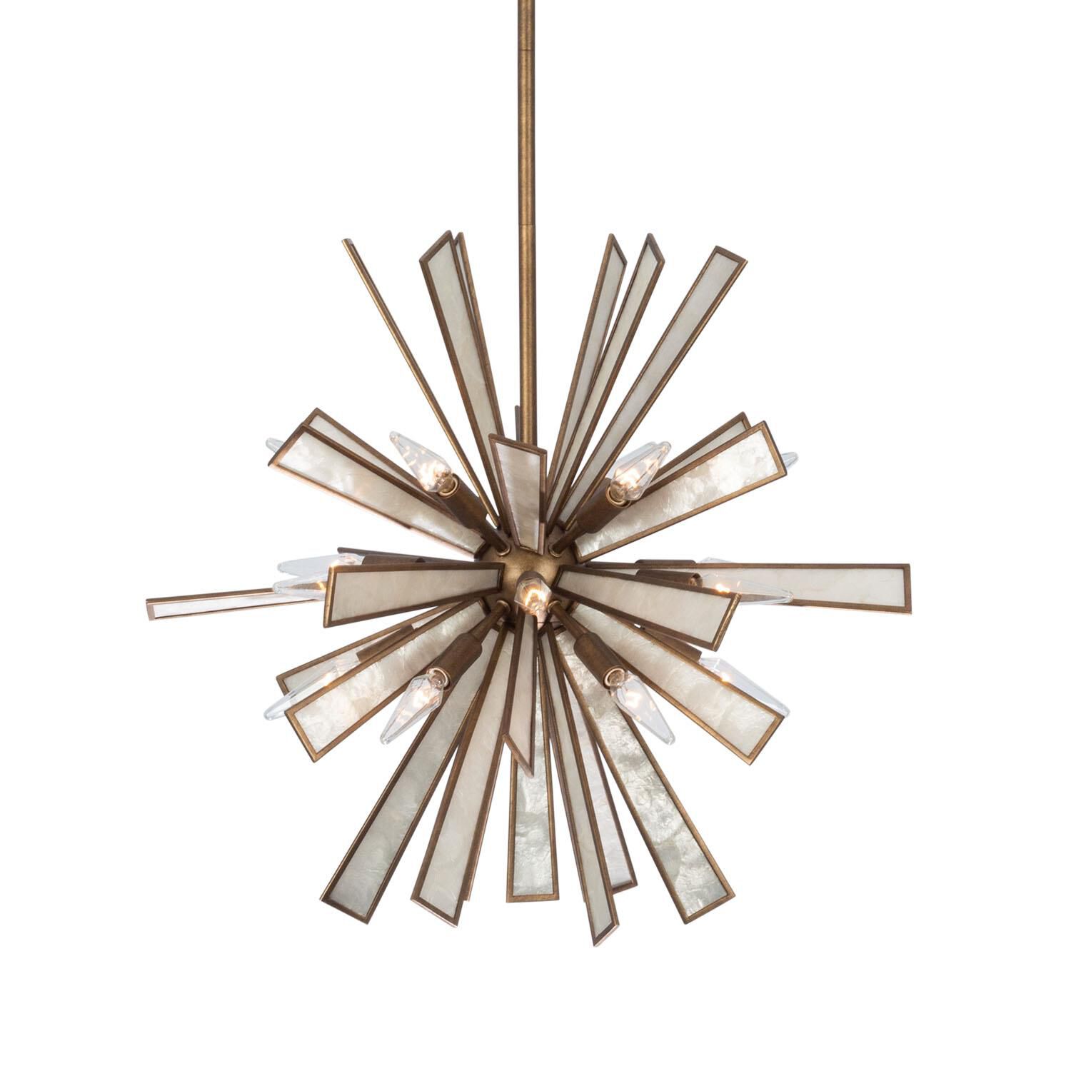 Shown in Pearlized Antique Brass finish