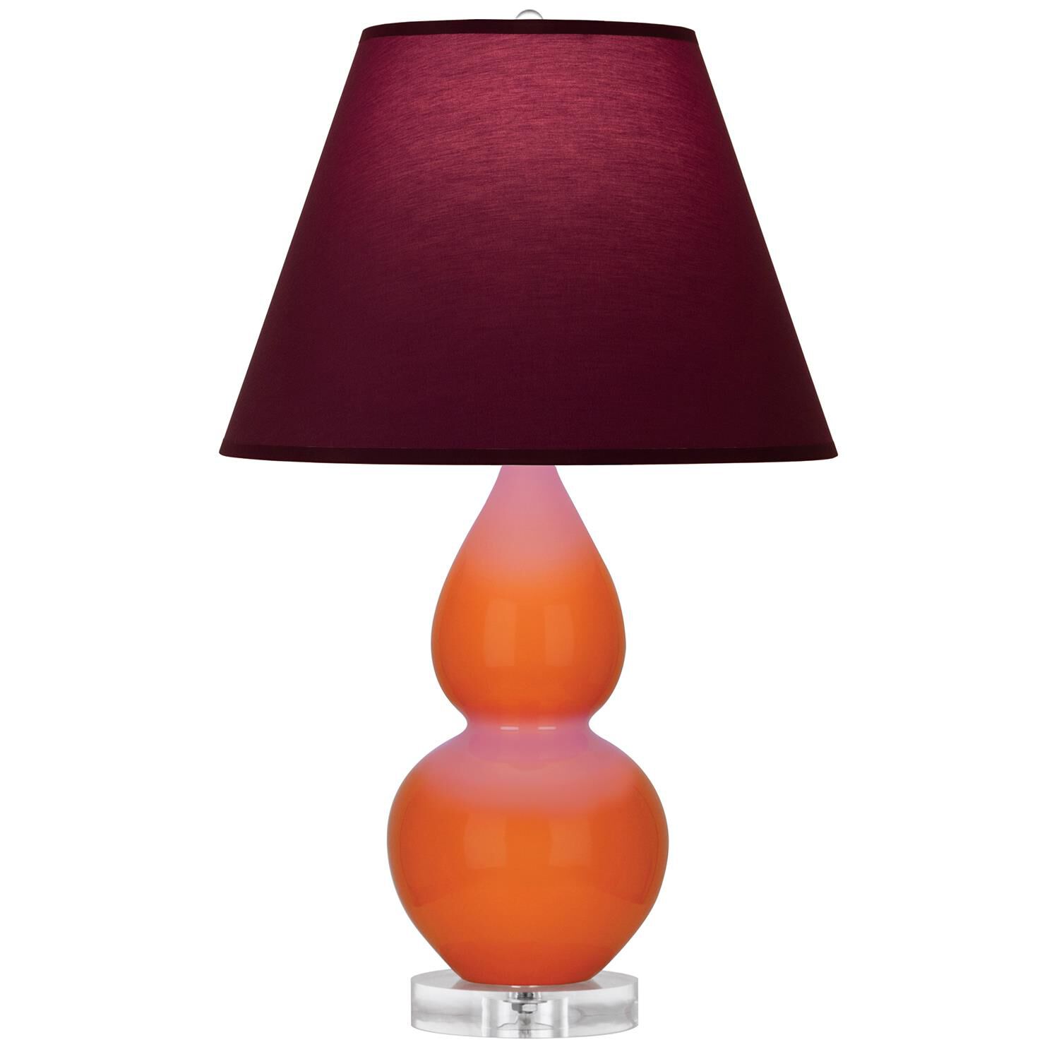 Small Double Gourd 23 Inch Table Lamp by Robert Abbey
