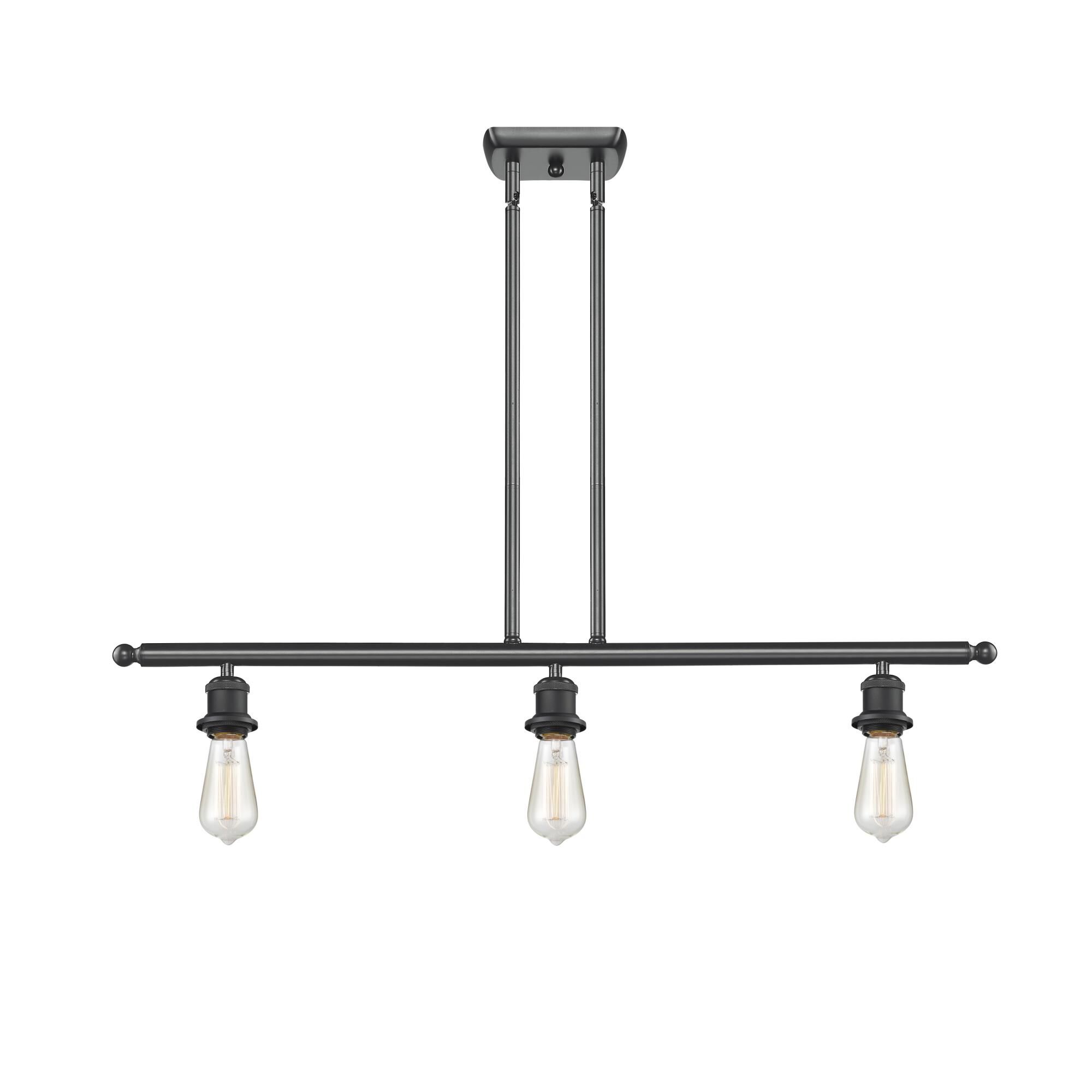 Bruno Marashlian Bare Bulb 36 Inch 3 Light Linear Suspension Light by Innovations Lighting