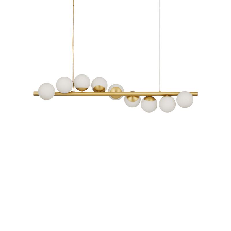 Barcarolle 48 Inch Linear Suspension Light by Currey and Company