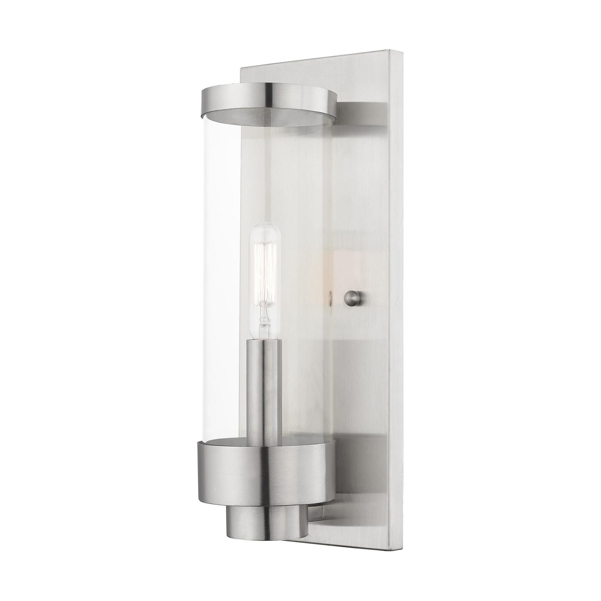 Hillcrest 12 Inch Tall 1 Light Outdoor Wall Light by Livex Lighting