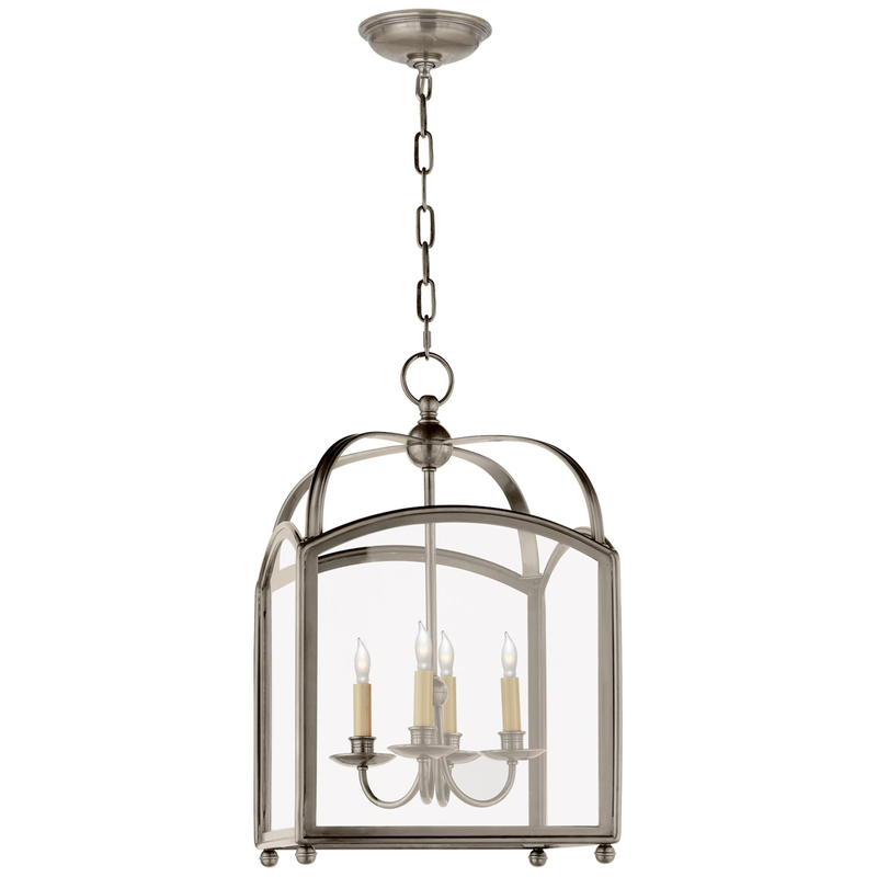 Chapman & Myers Archtop 14 Inch Cage Pendant by Visual Comfort Signature Collection