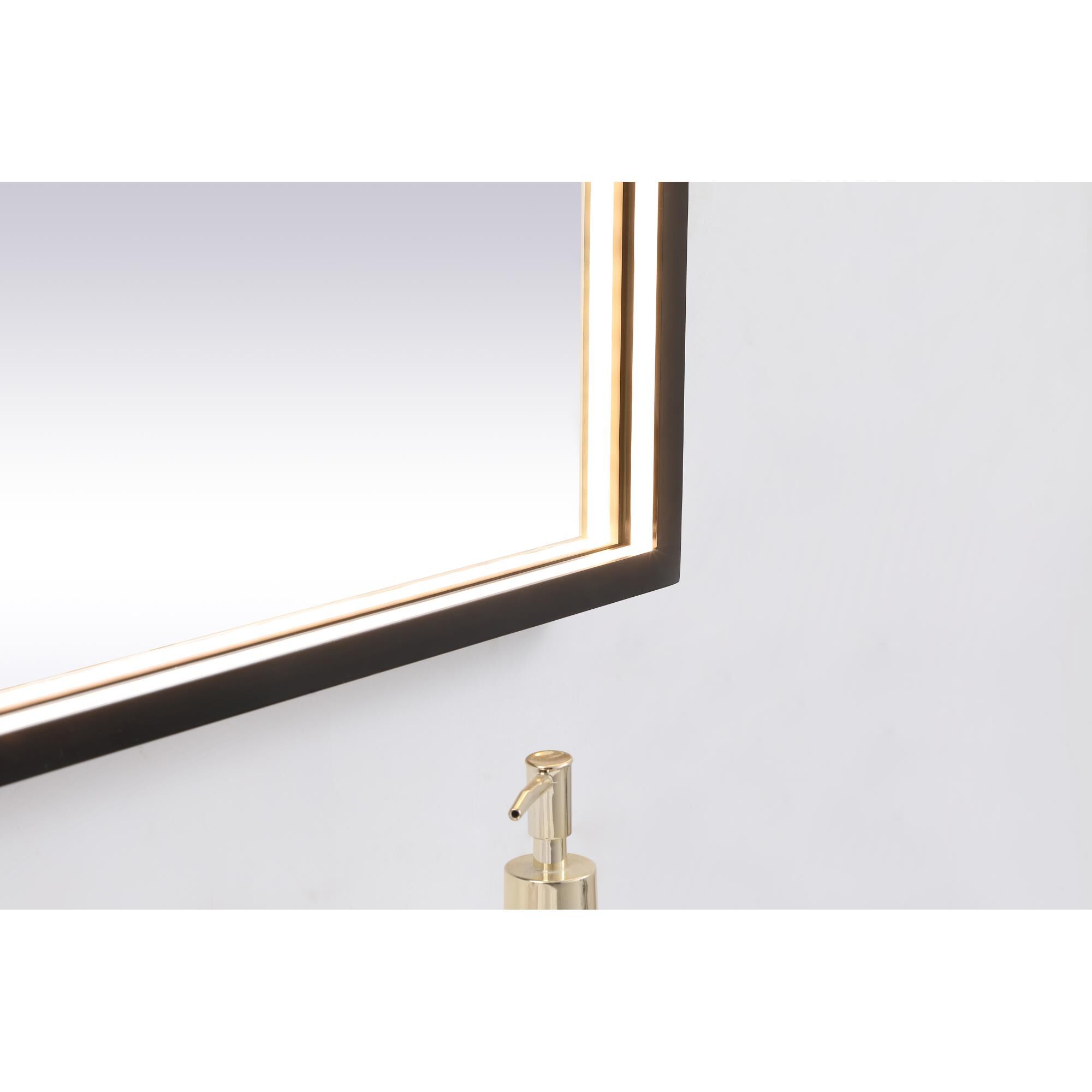 Pier LED Lighted Mirror by Elegant Decor
