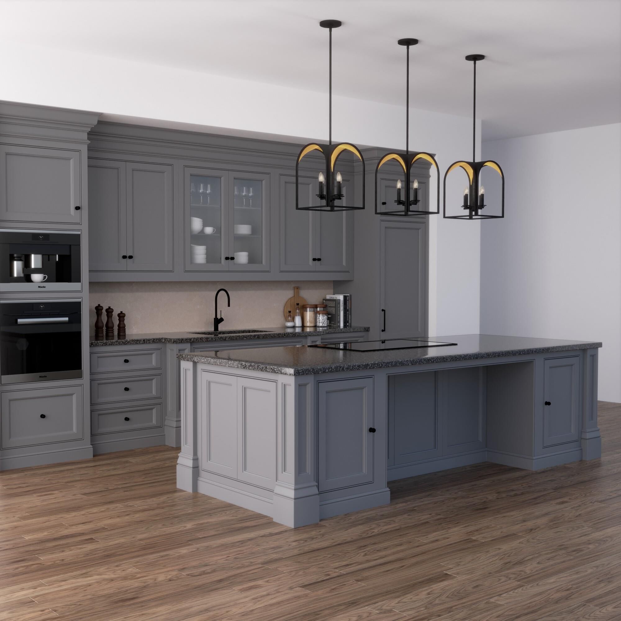 Shown in Natural Iron finish