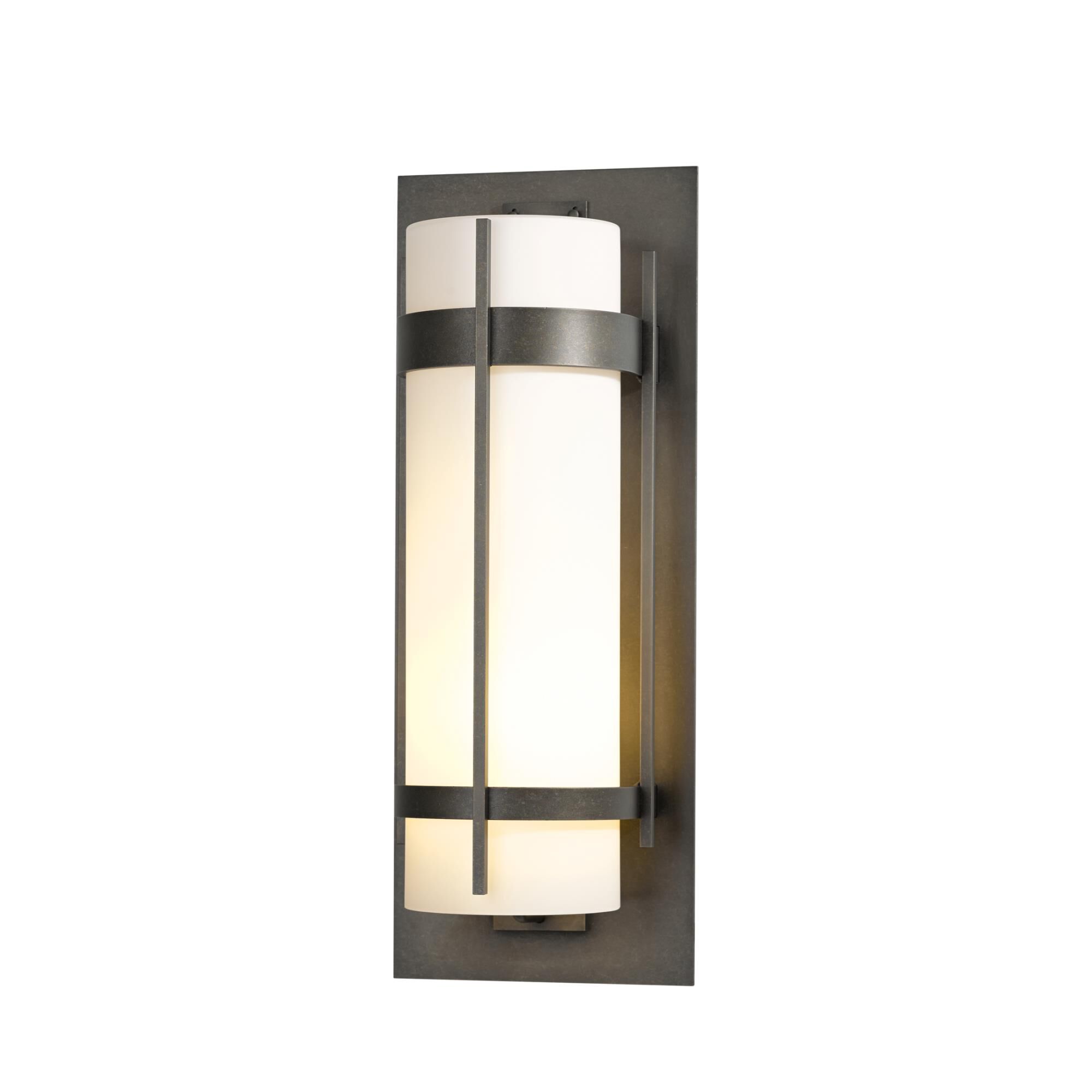 Hubbardton Forge Banded 25 Inch Tall Outdoor Wall Light