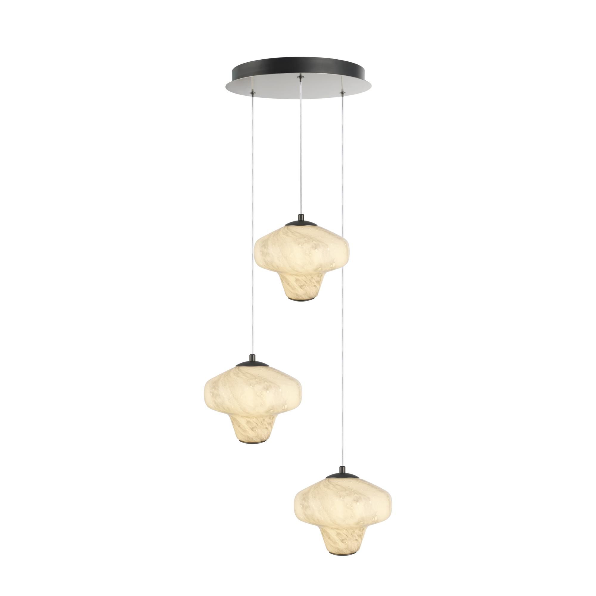 Solara 17 Inch Multi Light Pendant by Artcraft