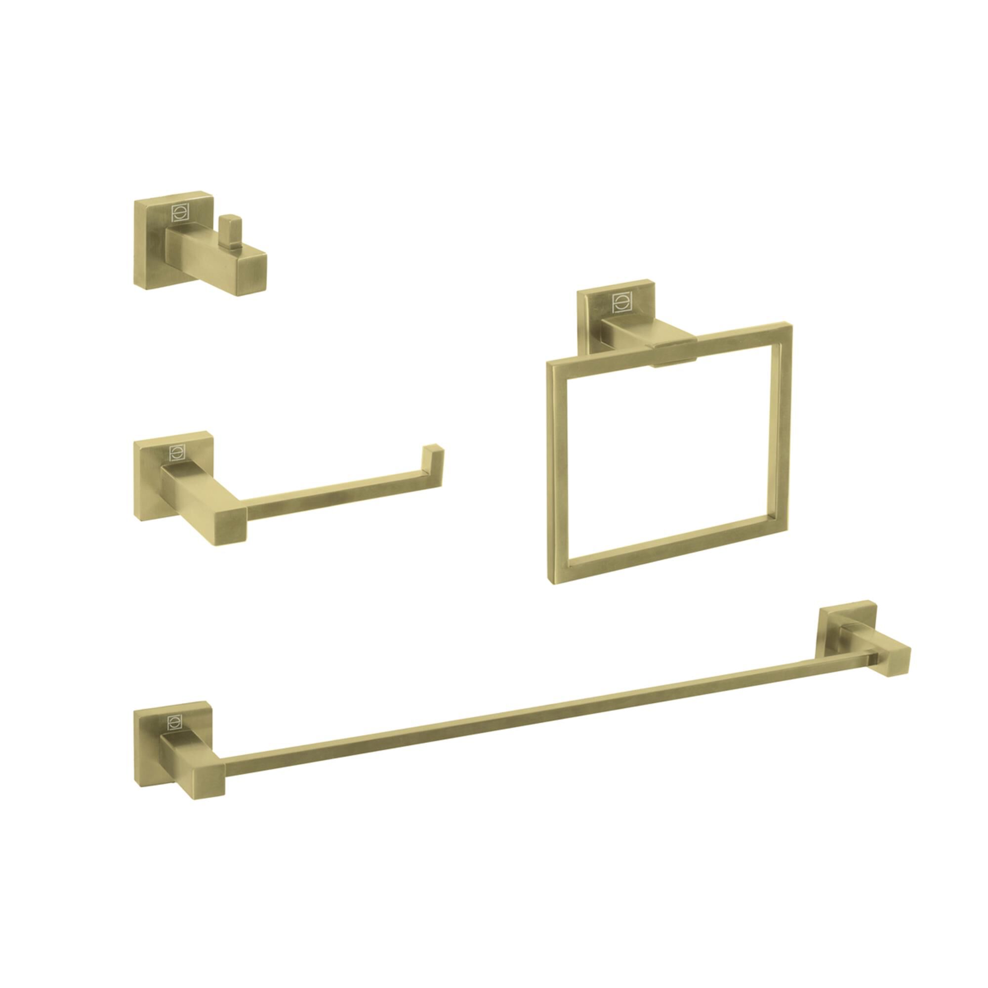 Isla 4 Piece Towel Bar Set by Elegant Decor