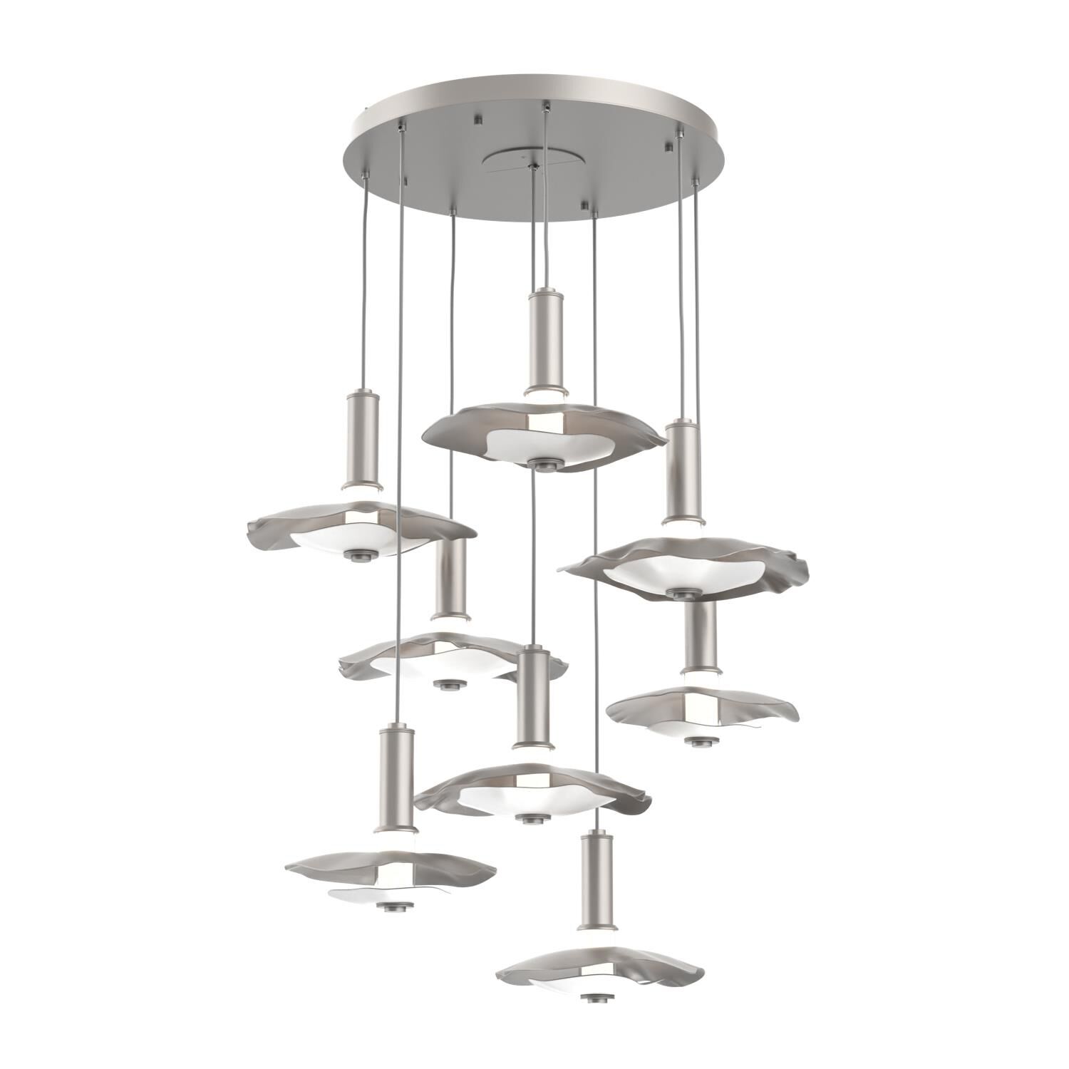 Shown in Beige Silver finish and Salt White accent