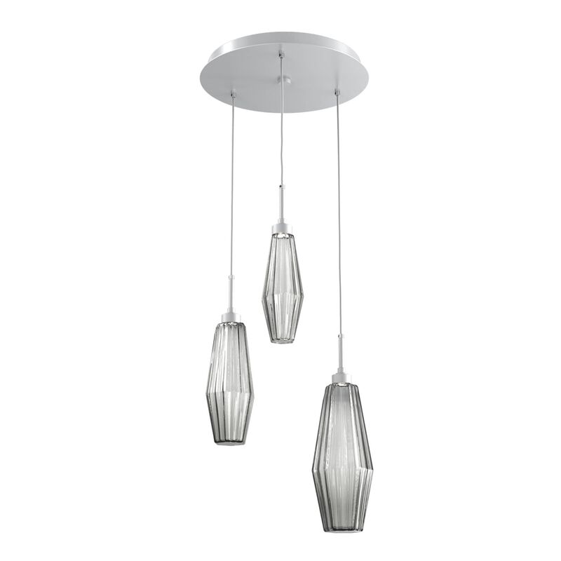 Aalto 17 Inch 3 Light Multi Light Pendant by Hammerton Studio