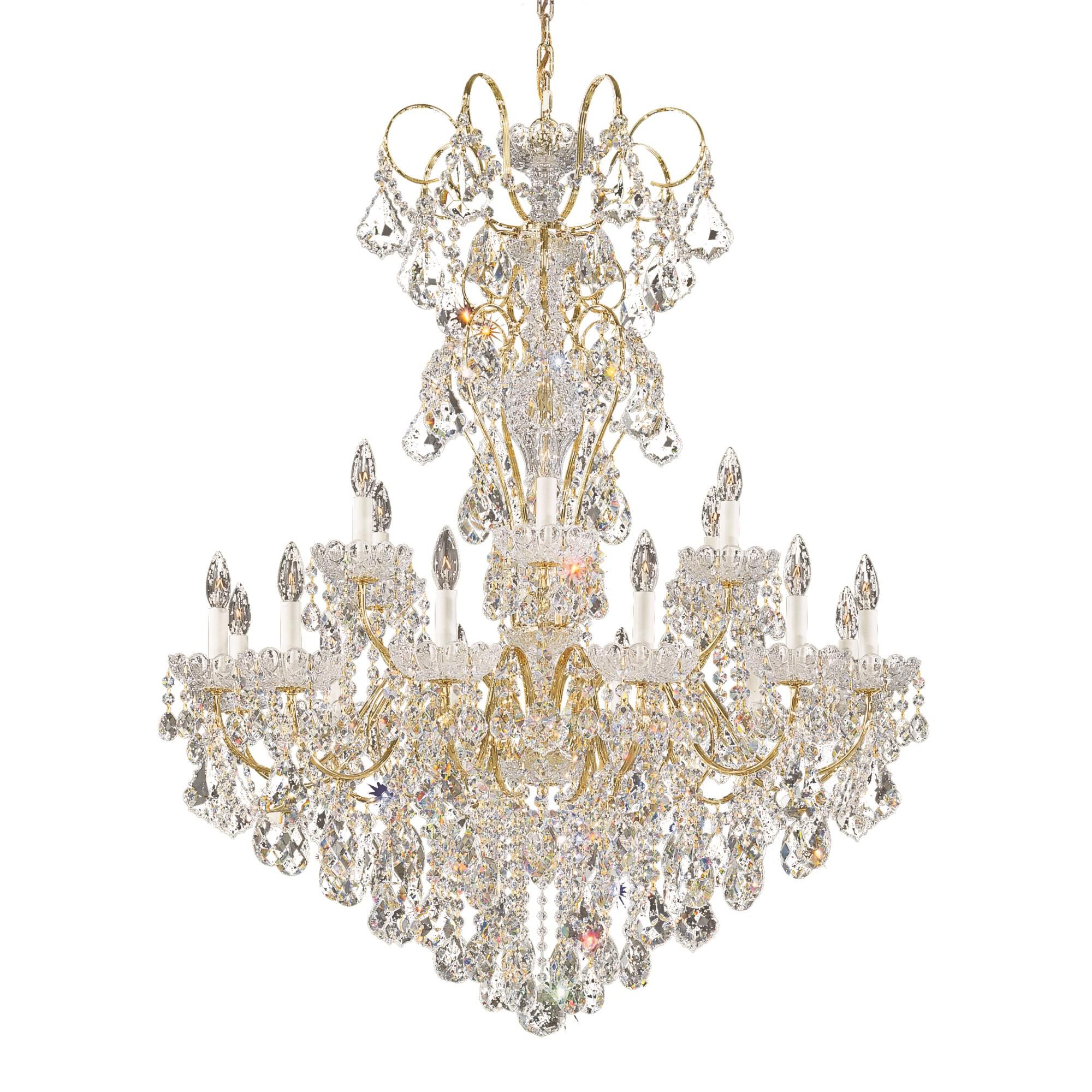 New Orleans 36 Inch 18 Light Chandelier by Schonbek