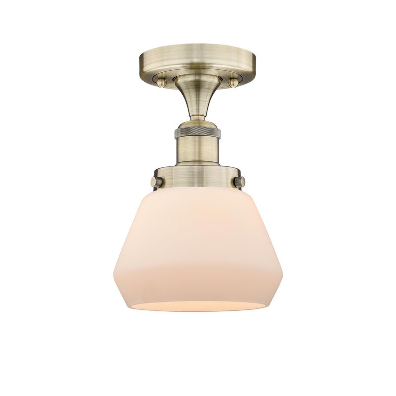 Bruno Marashlian Fulton 6 Inch 1 Light Semi Flush Mount by Innovations Lighting