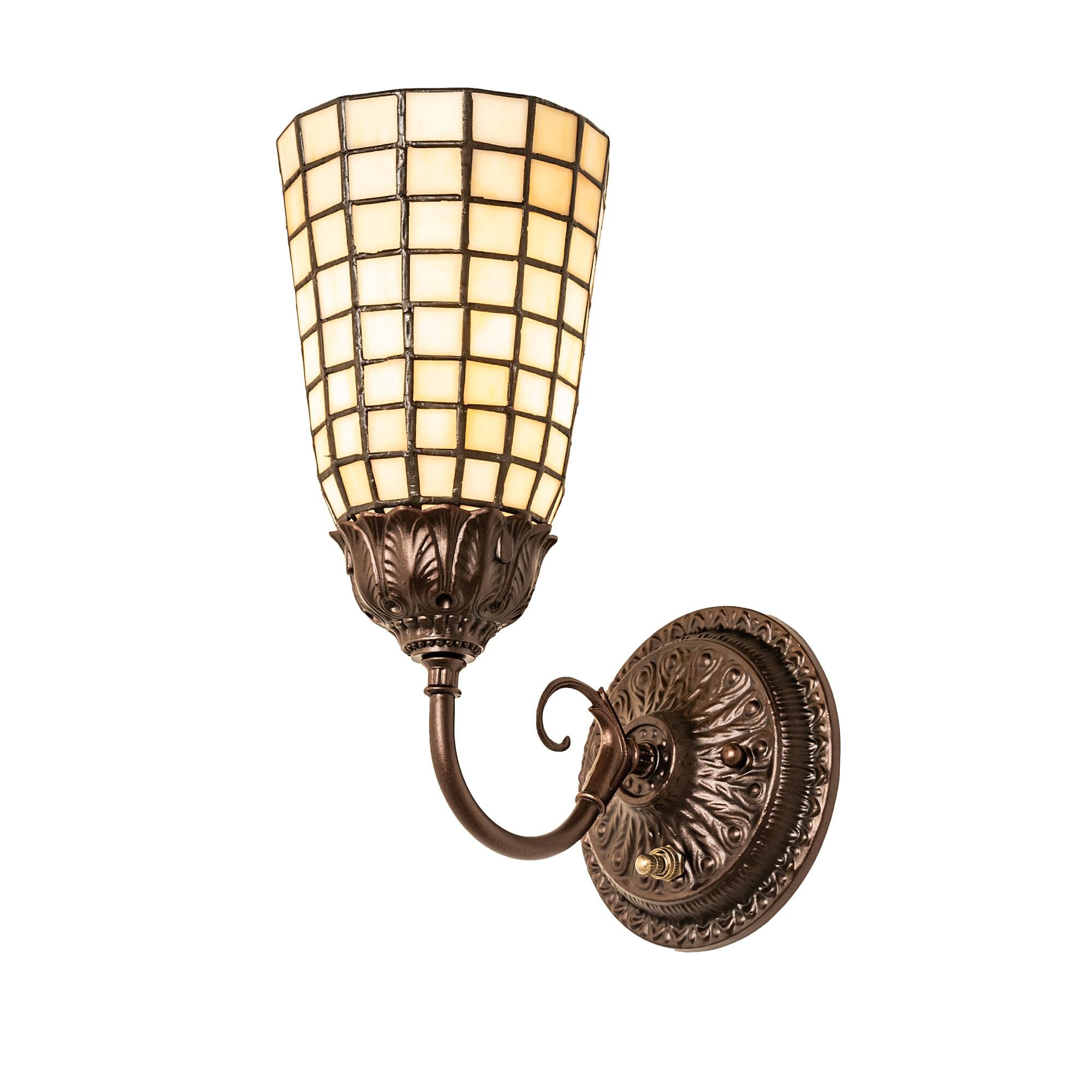 Meyda Lighting Terra Bone 11 Inch Wall Sconce