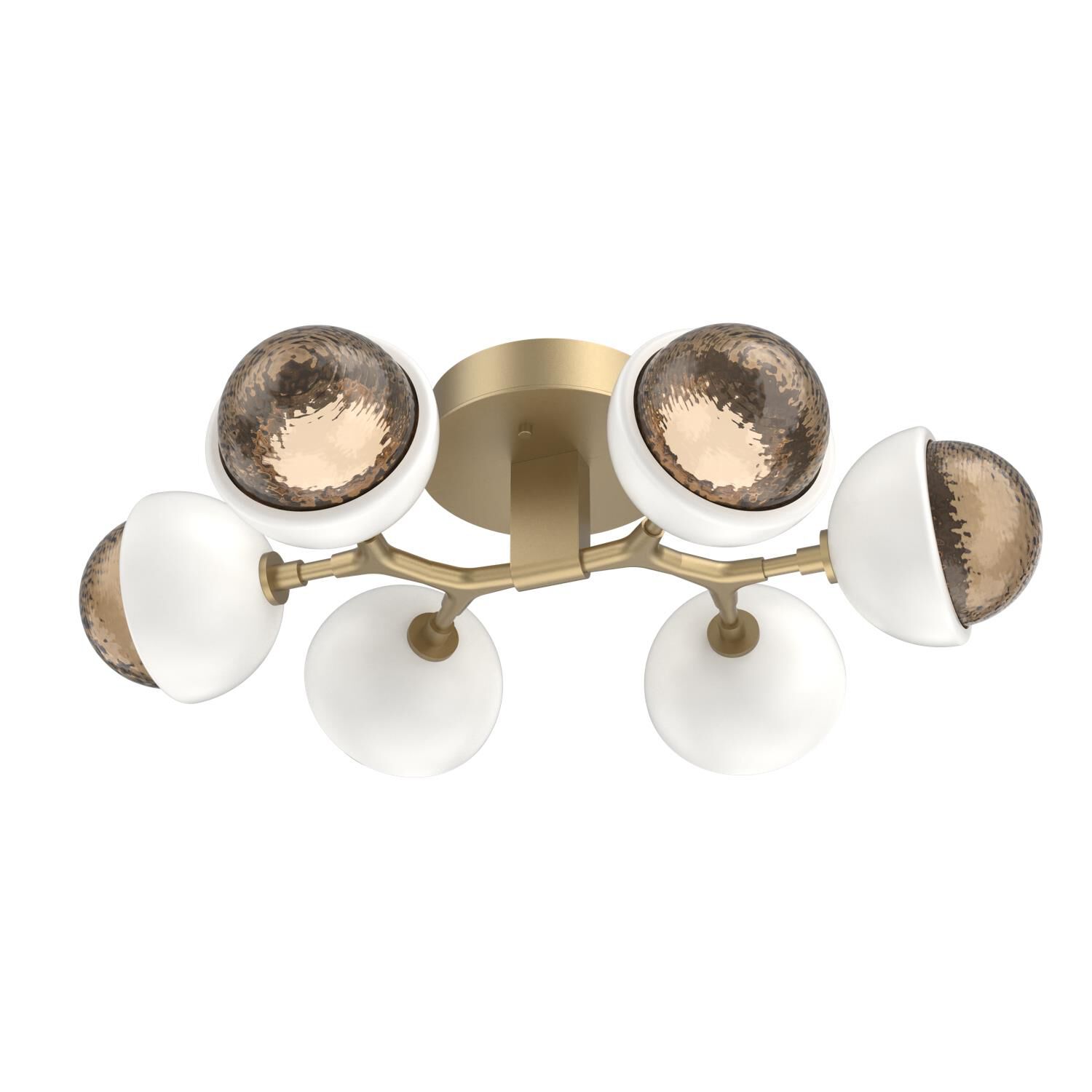 Levi Wilson Cabochon 27 Inch Flush Mount by Hammerton Studio